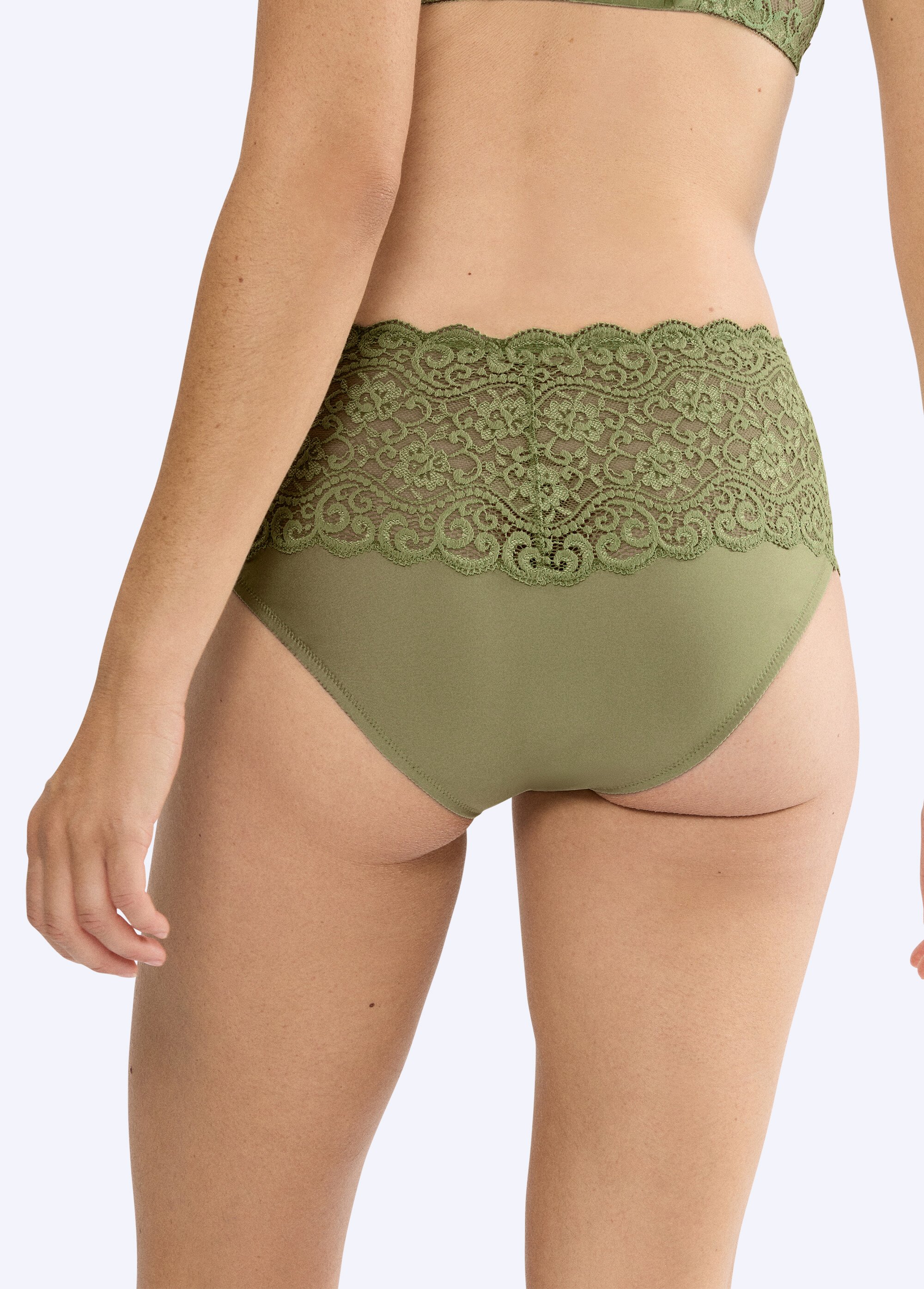 Culotte maxi dentelle extensible, Amourette