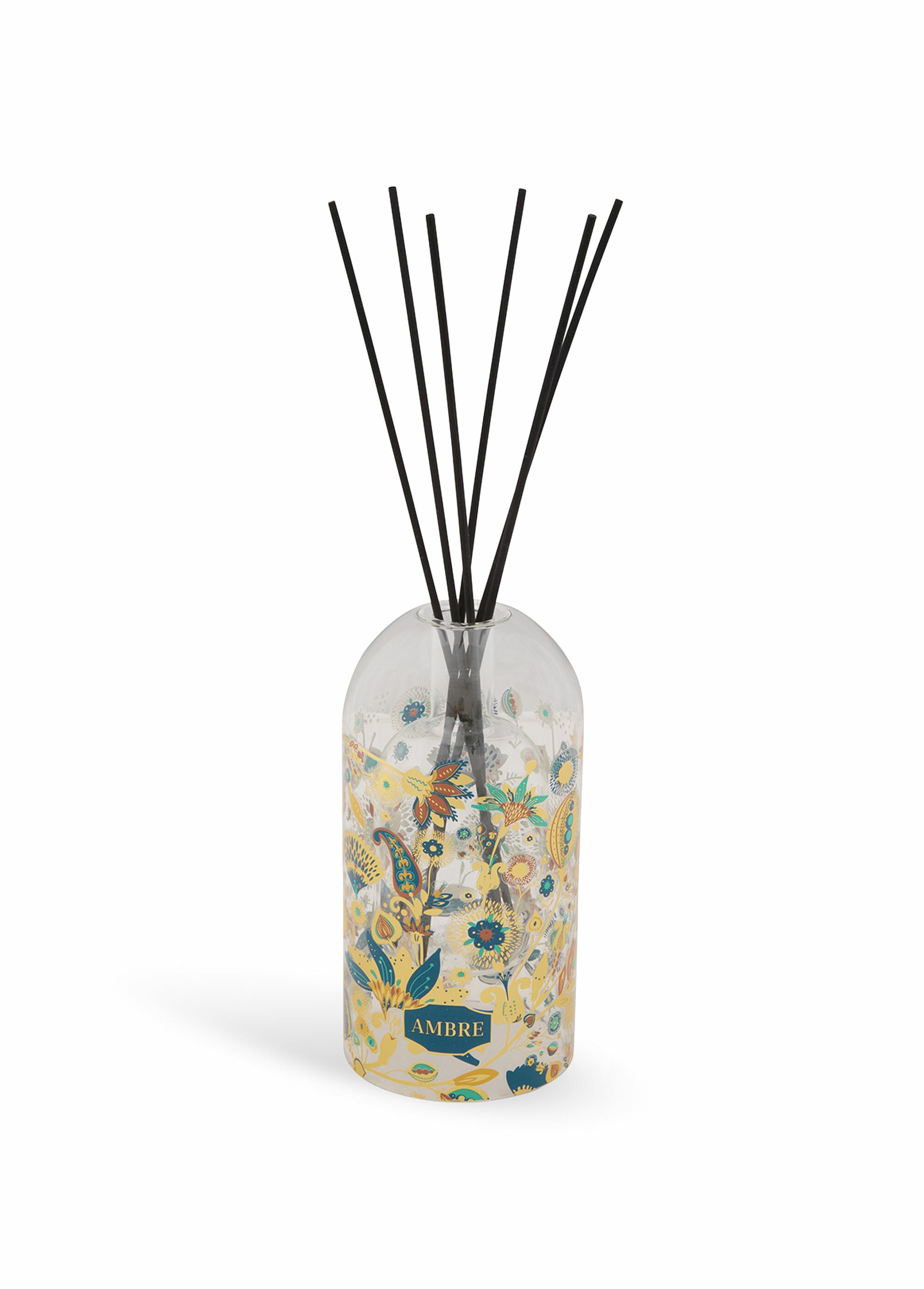 Diffuseur de parfum élégant verre, Ilan Jaune JJA-172743 FA1