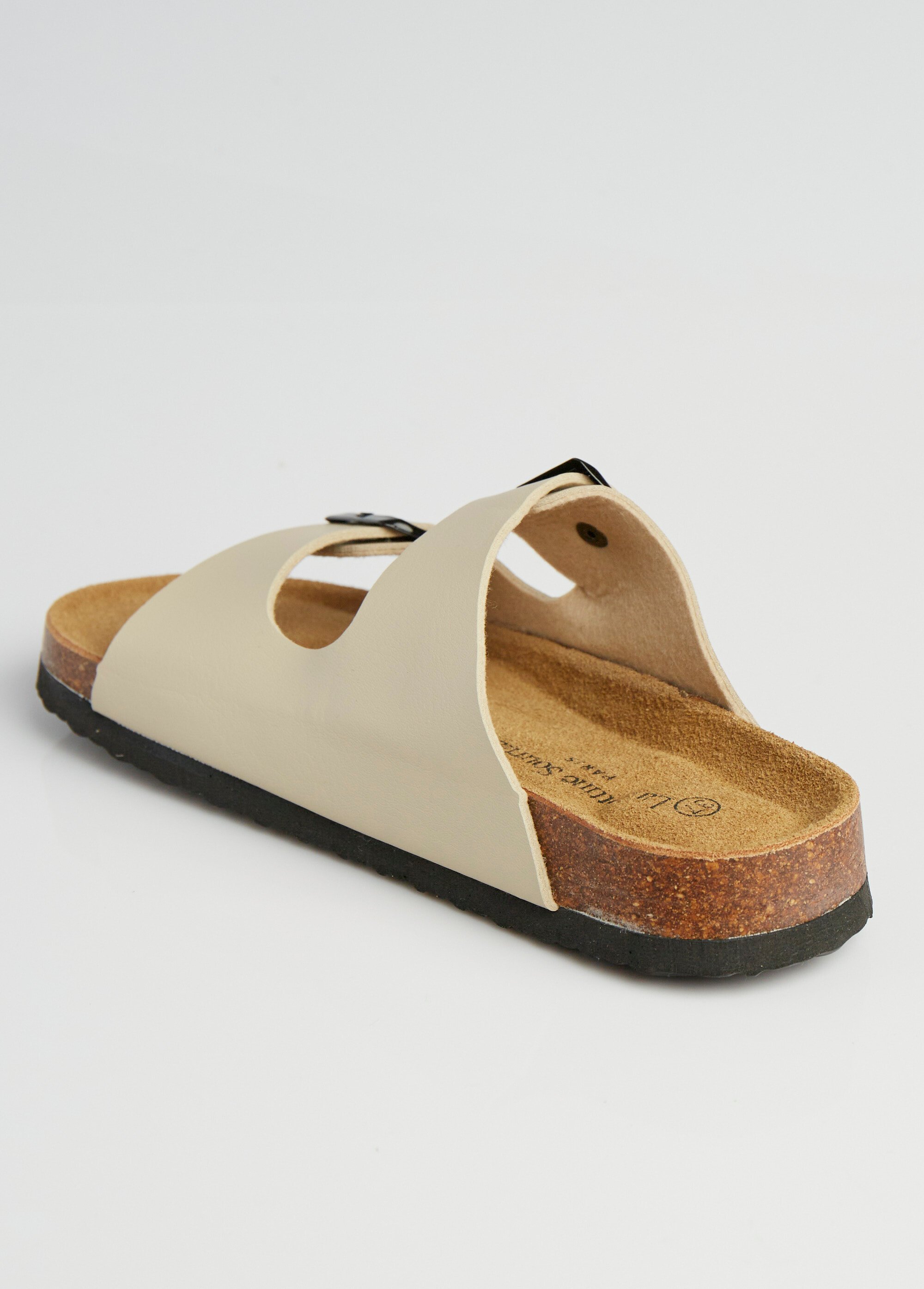Mules 2 boucles et semelle anatomique