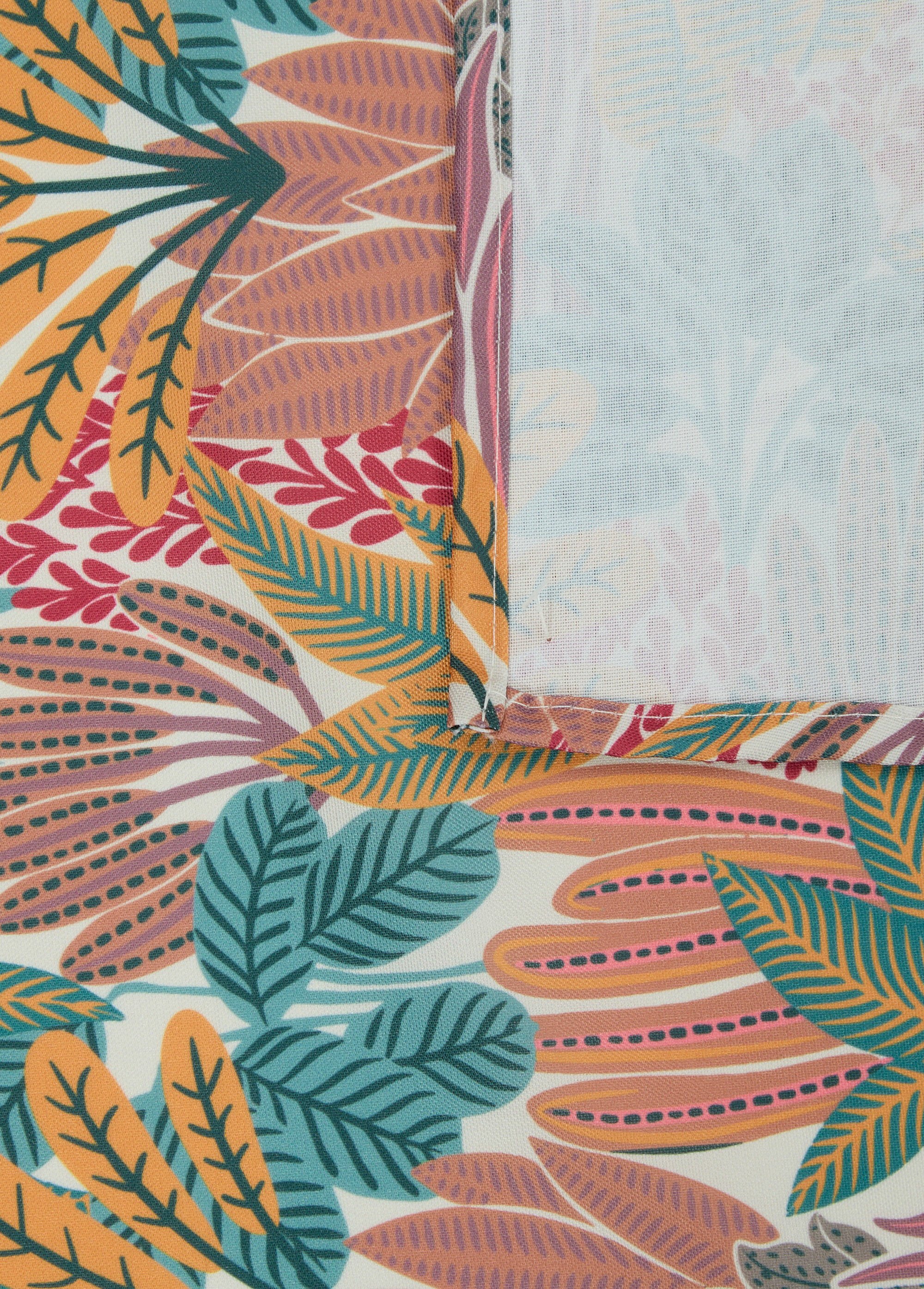 Nappe anti taches, feuillage exotique Orange JJA-194324Z DE2