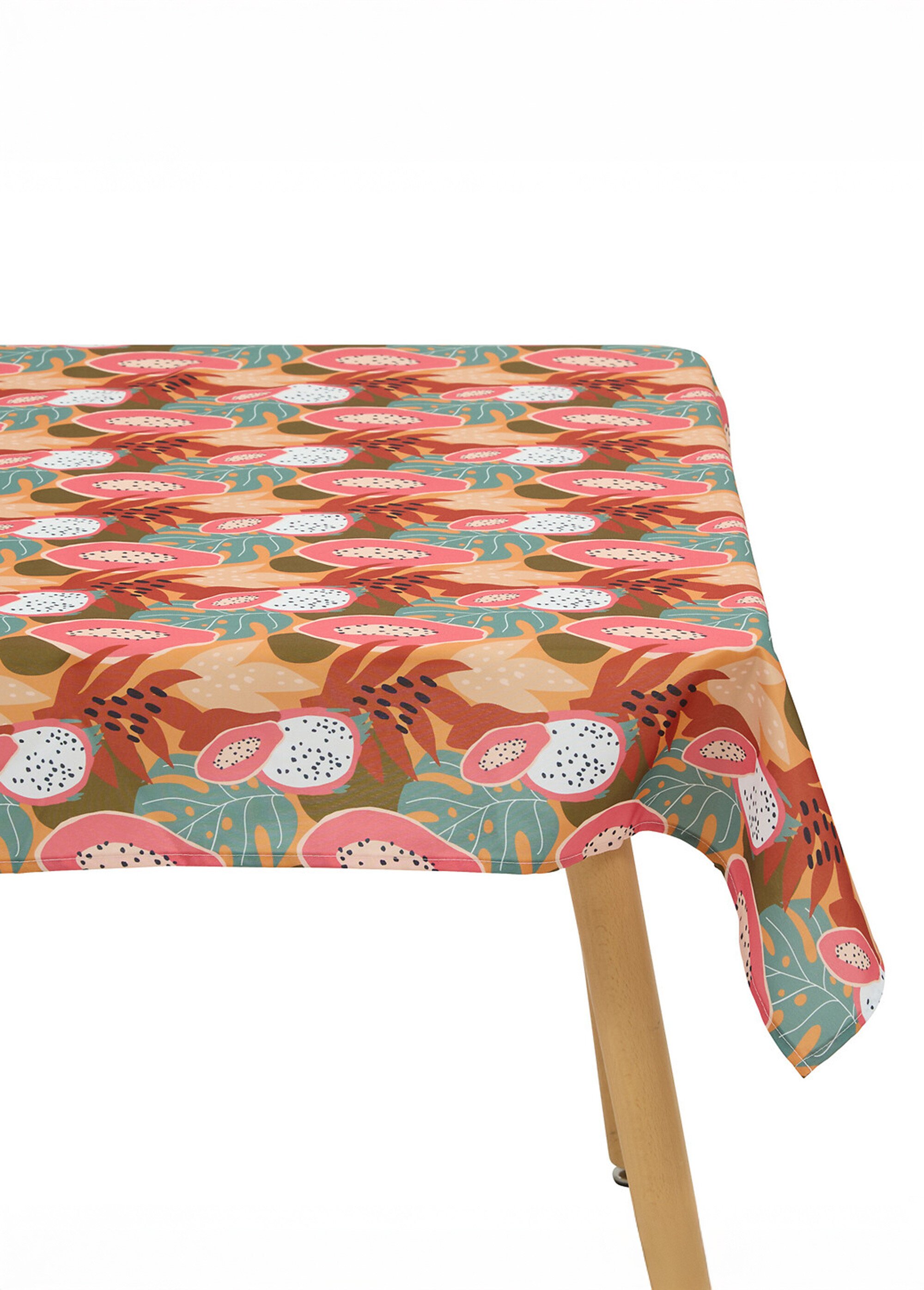Nappe anti taches, fruits tropicaux Rose JJA-163930D4 FA1
