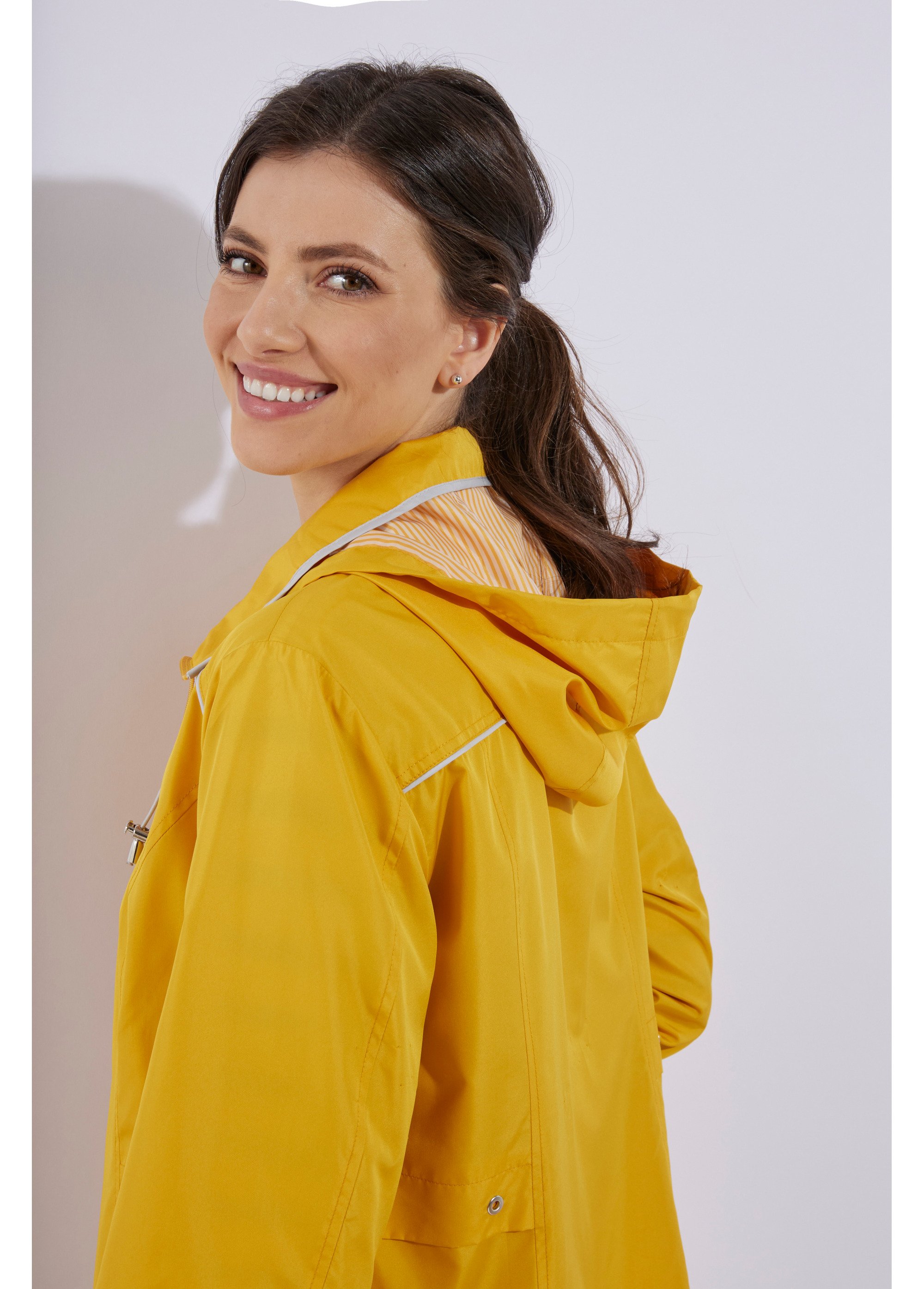 Parka courte zippée