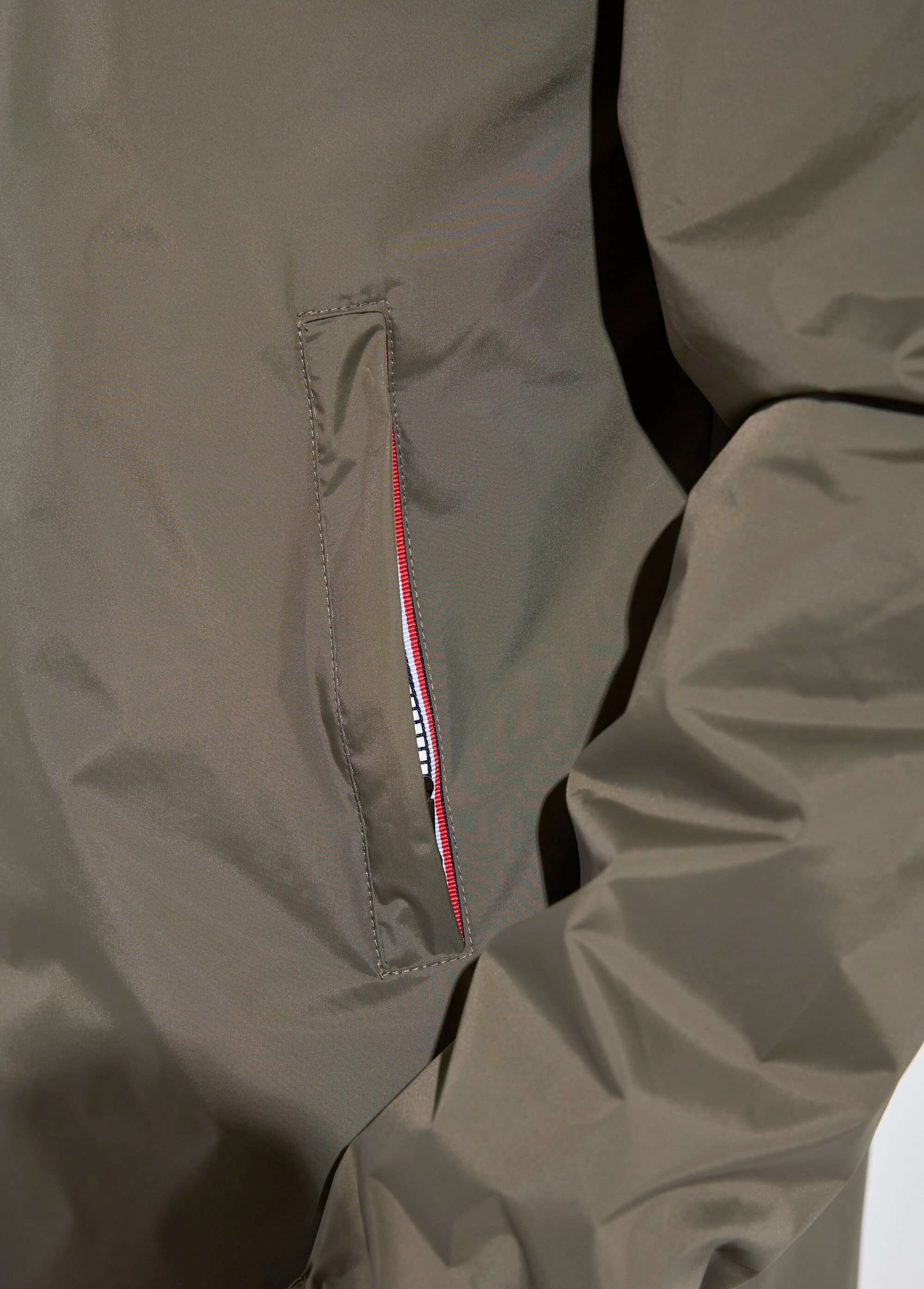 Parka longue déperlante tendance Homme Vert LAU6056 DE2