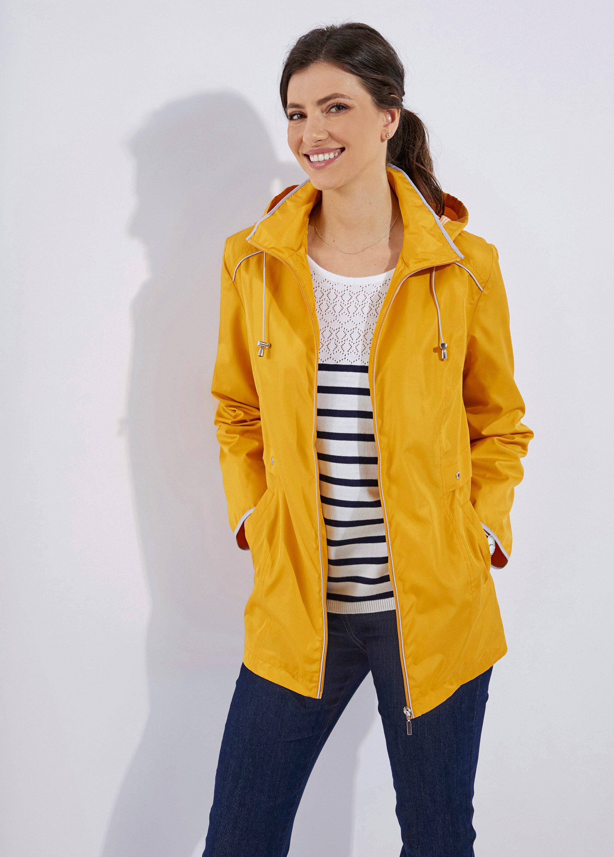 Parka courte zippée