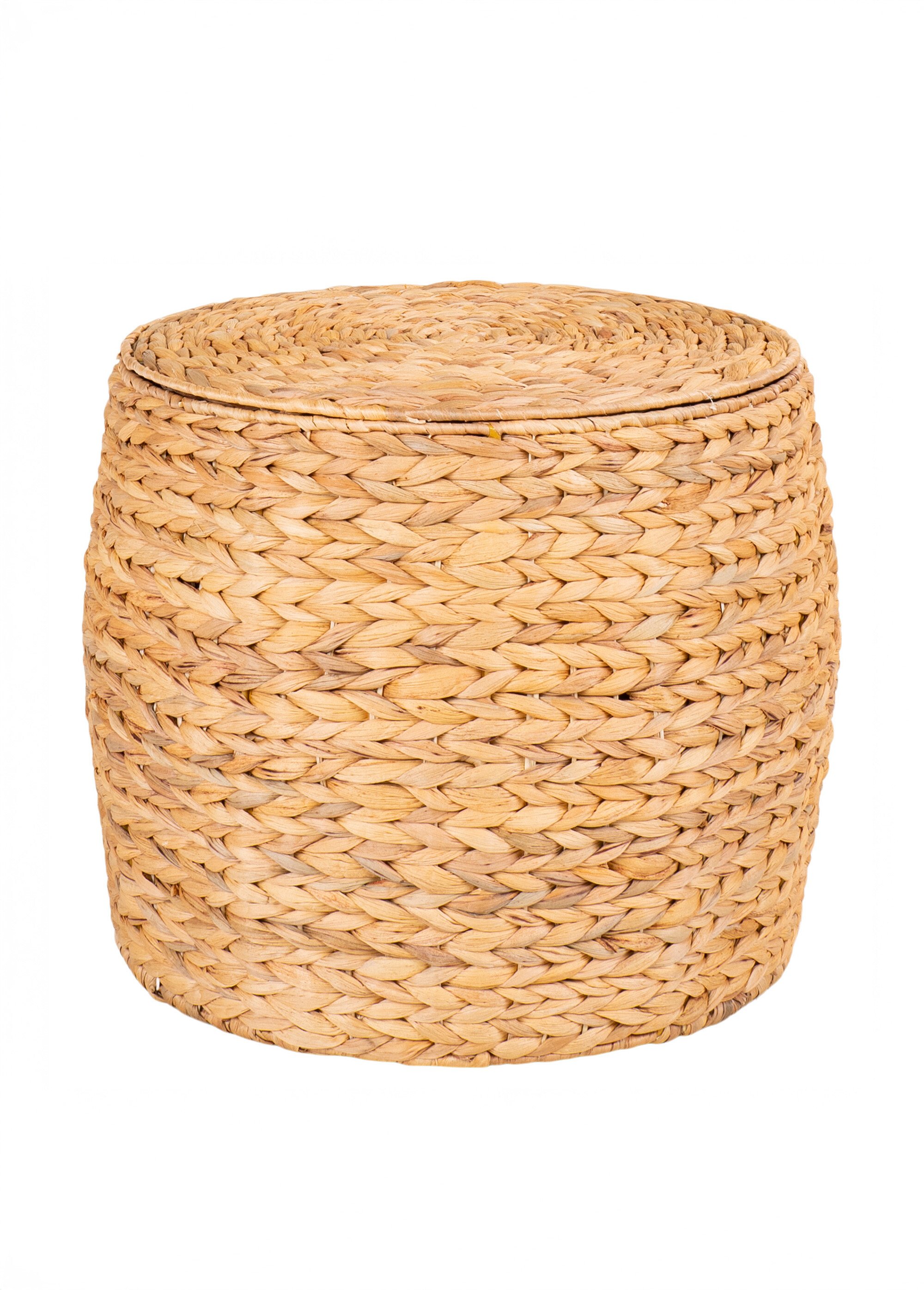 Table d'appoint naturelle avec rangement BEIGE HN-2105006 FA1