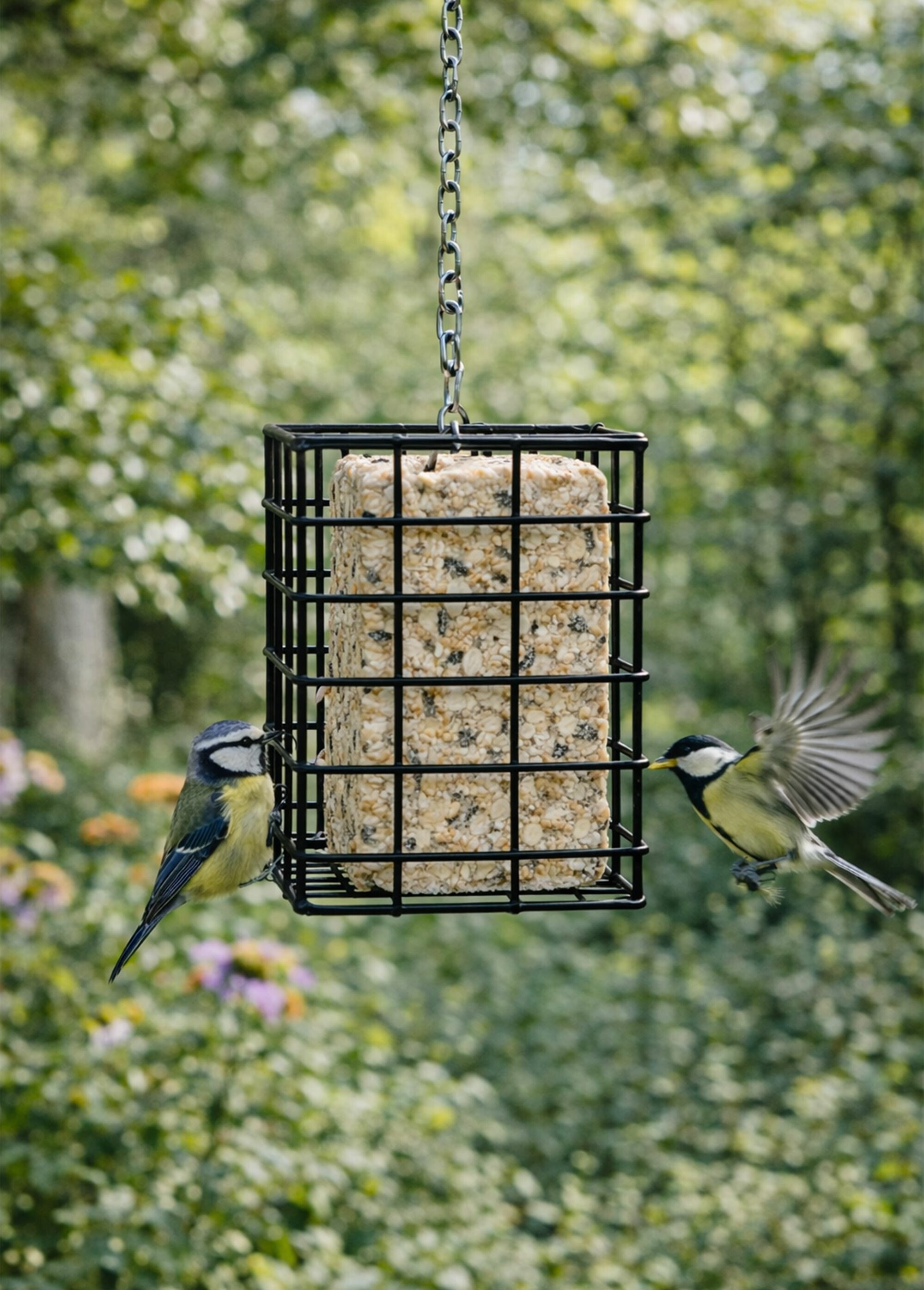 Distributeur pain de graisse, oiseaux NOIR RIG-00006397EL SI1