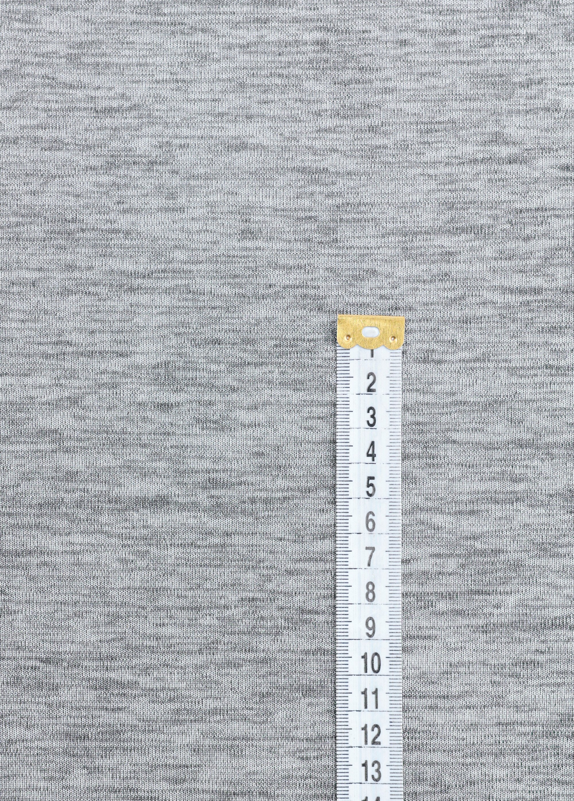 Coupon habillement, jersey chiné Lurex® ARGENTE COT146318 DE1