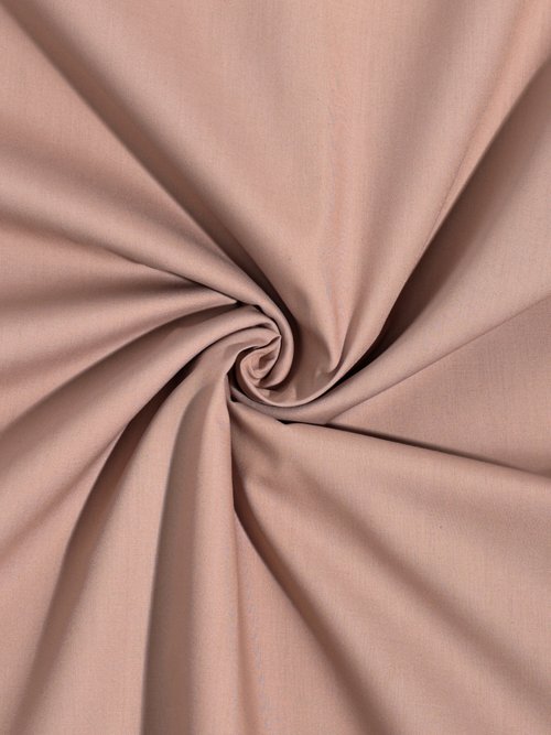 Coupon tissu habillement percale, 3B BEIGE COT51565 FA1