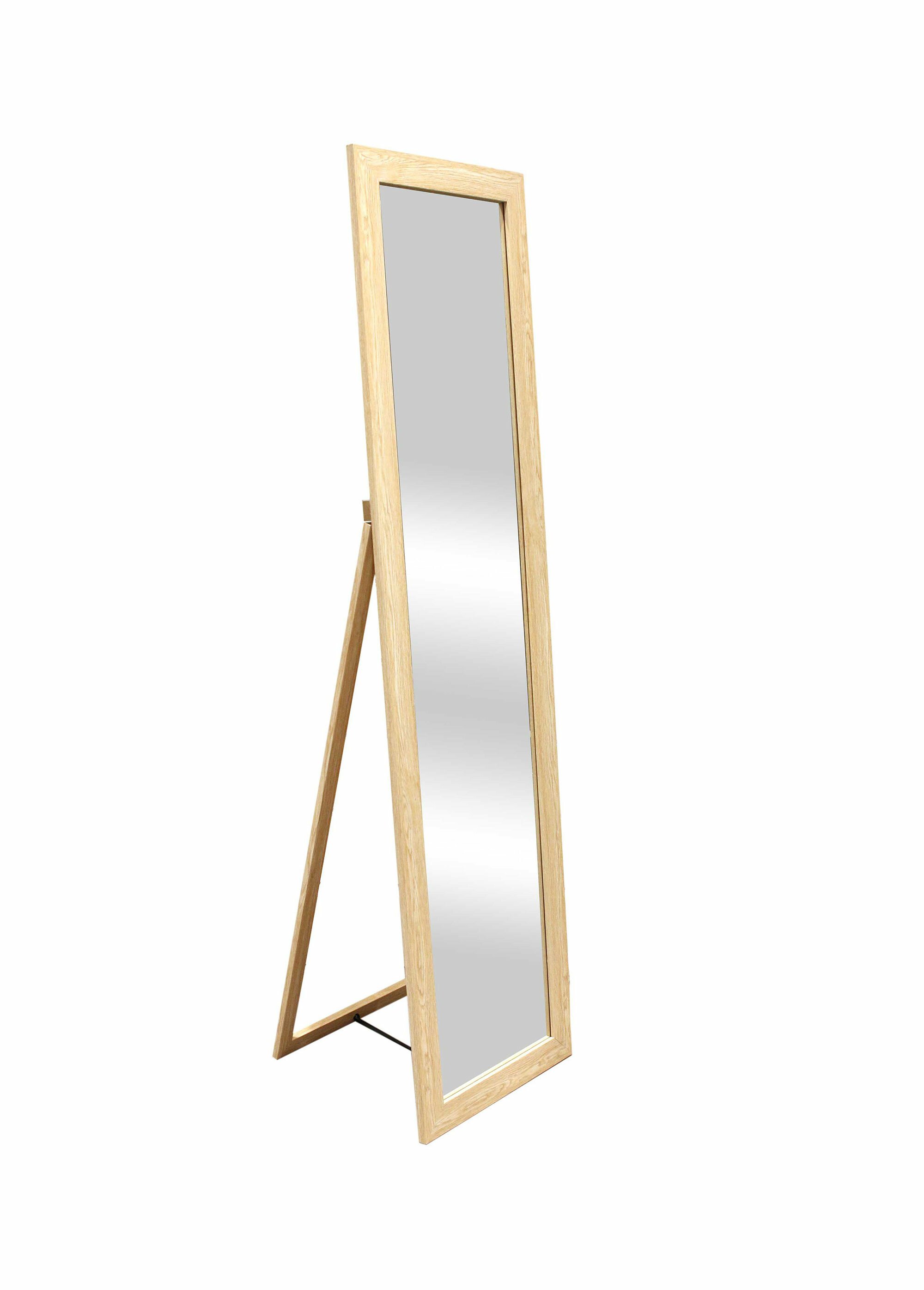 Miroir sur pied en bois, forme psyché Doré CMP-HD4355 FA1