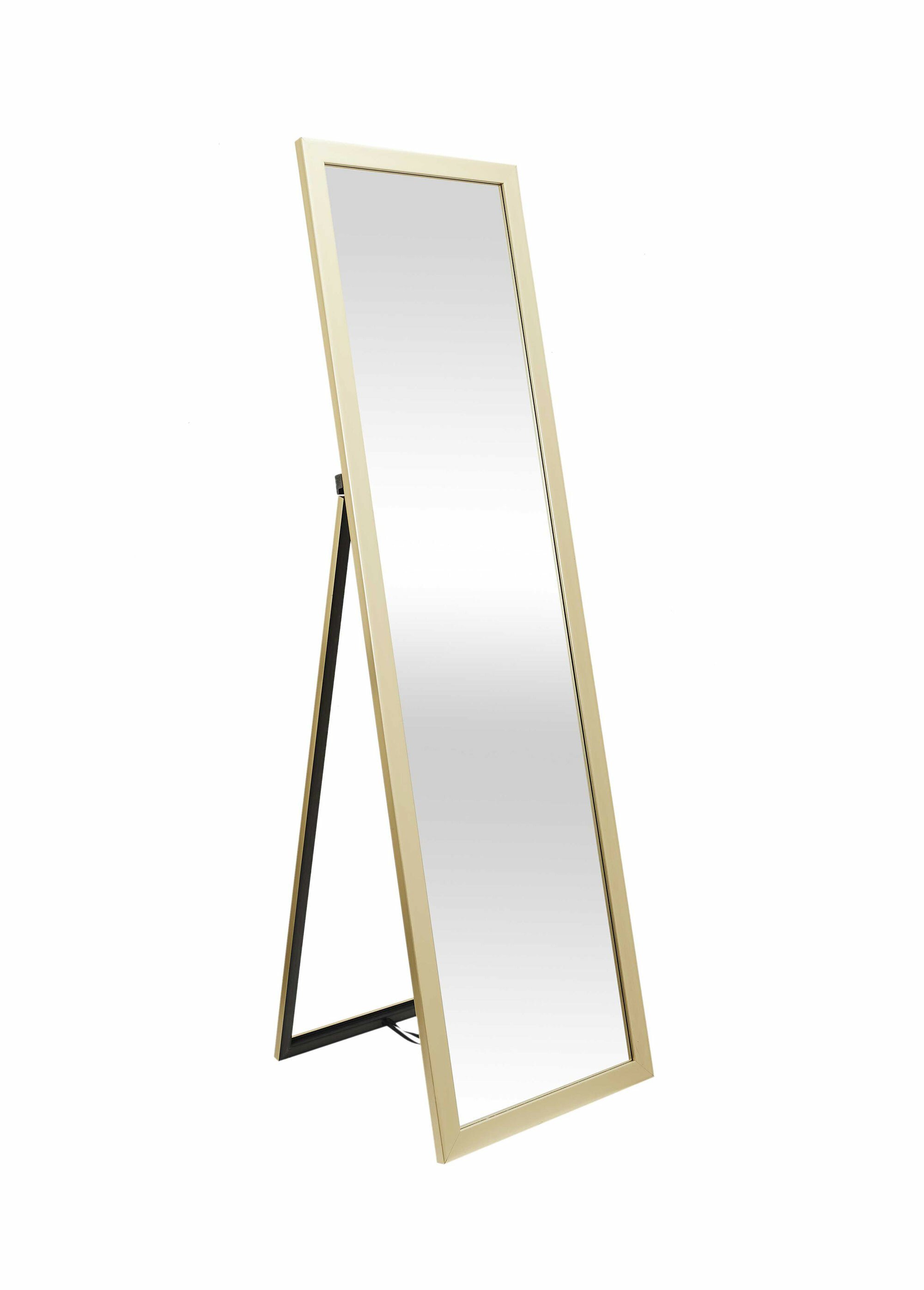 Miroir métallisé sur pied, forme psyché Doré CMP-HD4253 FA1