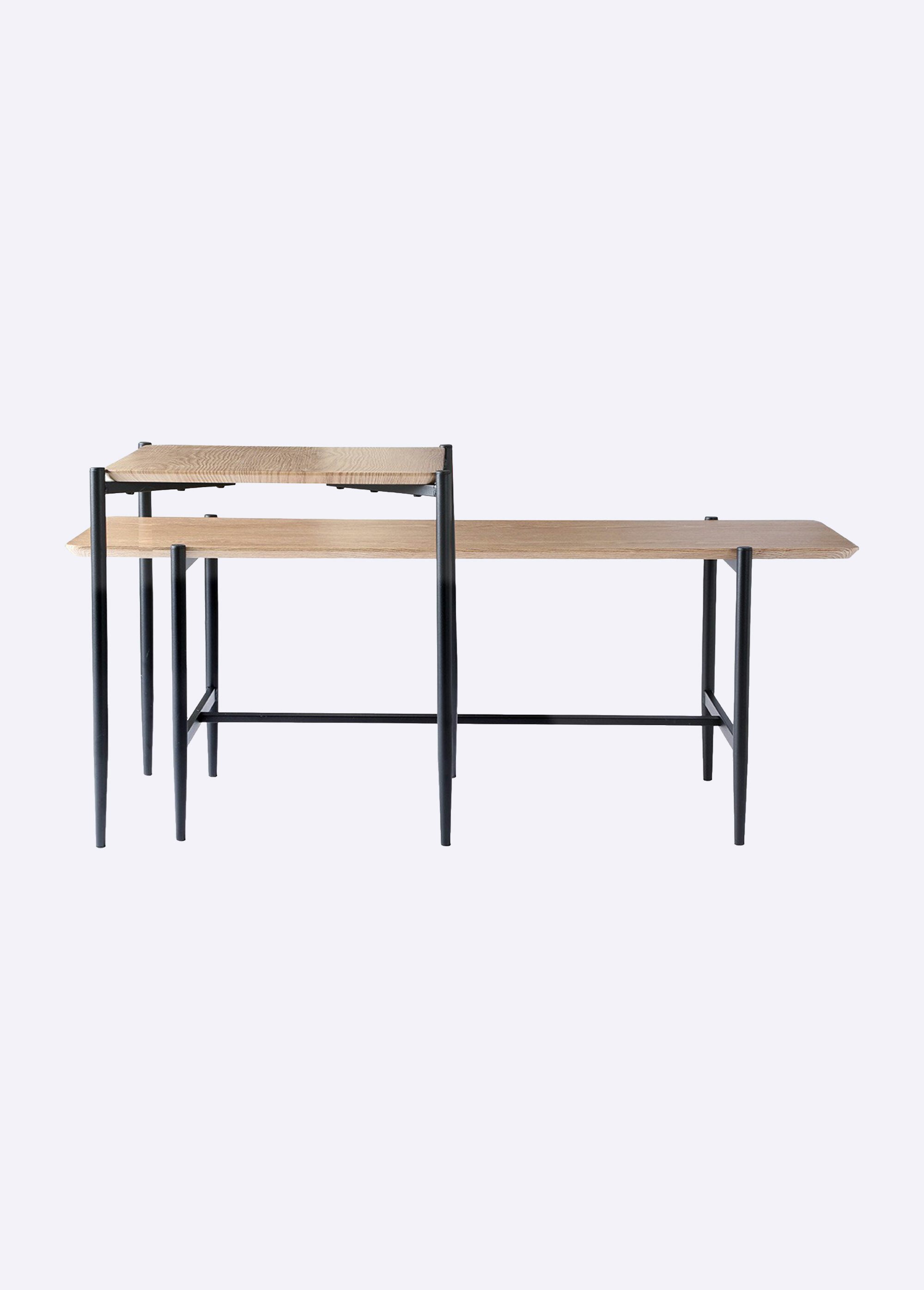 JESSIE Tables basses gigognes MARRON CAL-14885133 DE1