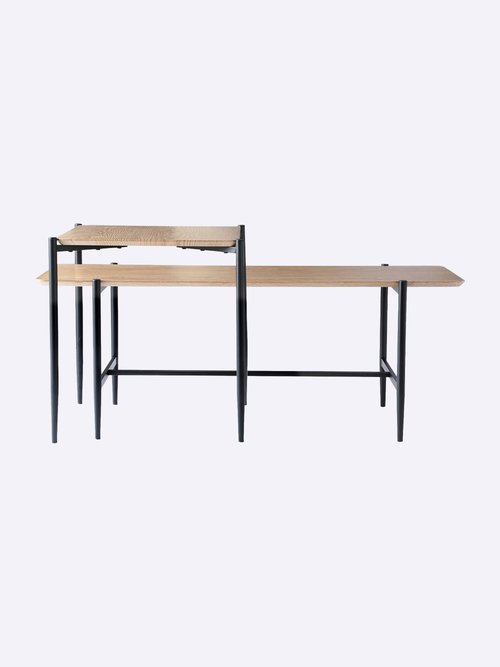 JESSIE Tables basses gigognes MARRON CAL-14885133 DE1