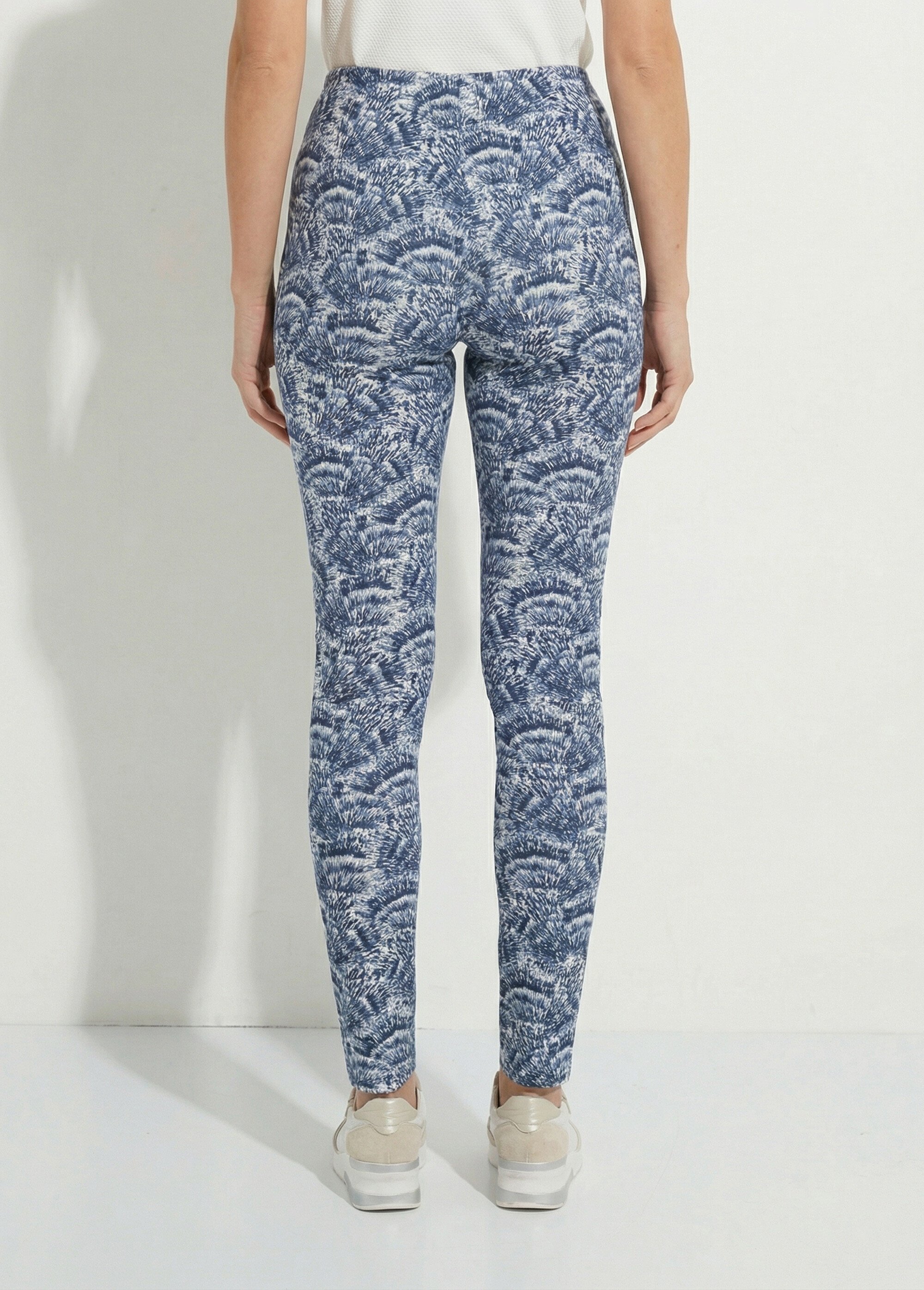 Legging ceinture élastiquée uni ou imprimé