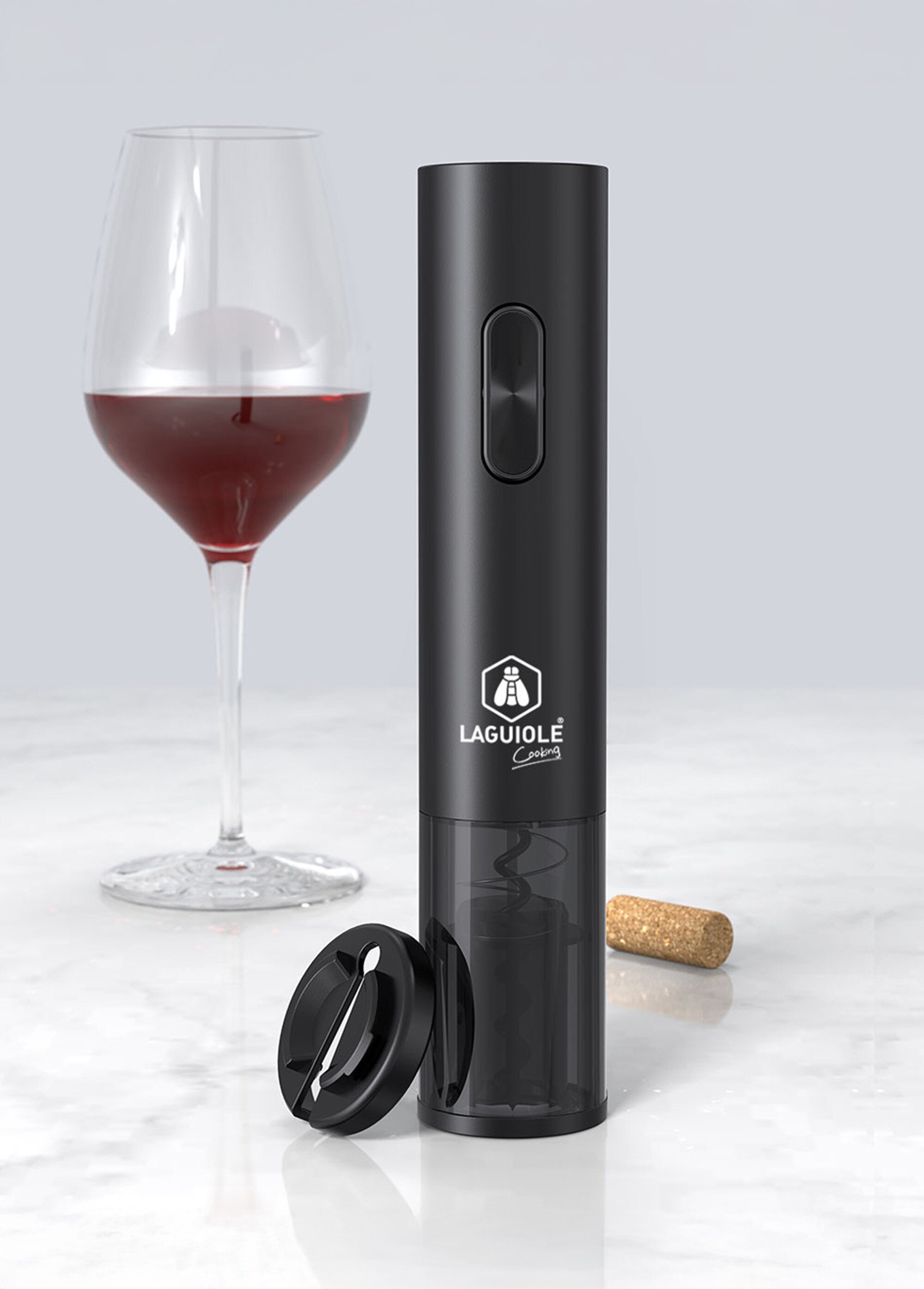 Ouvre-bouteille électrique à piles Noir 9220175 SF2
