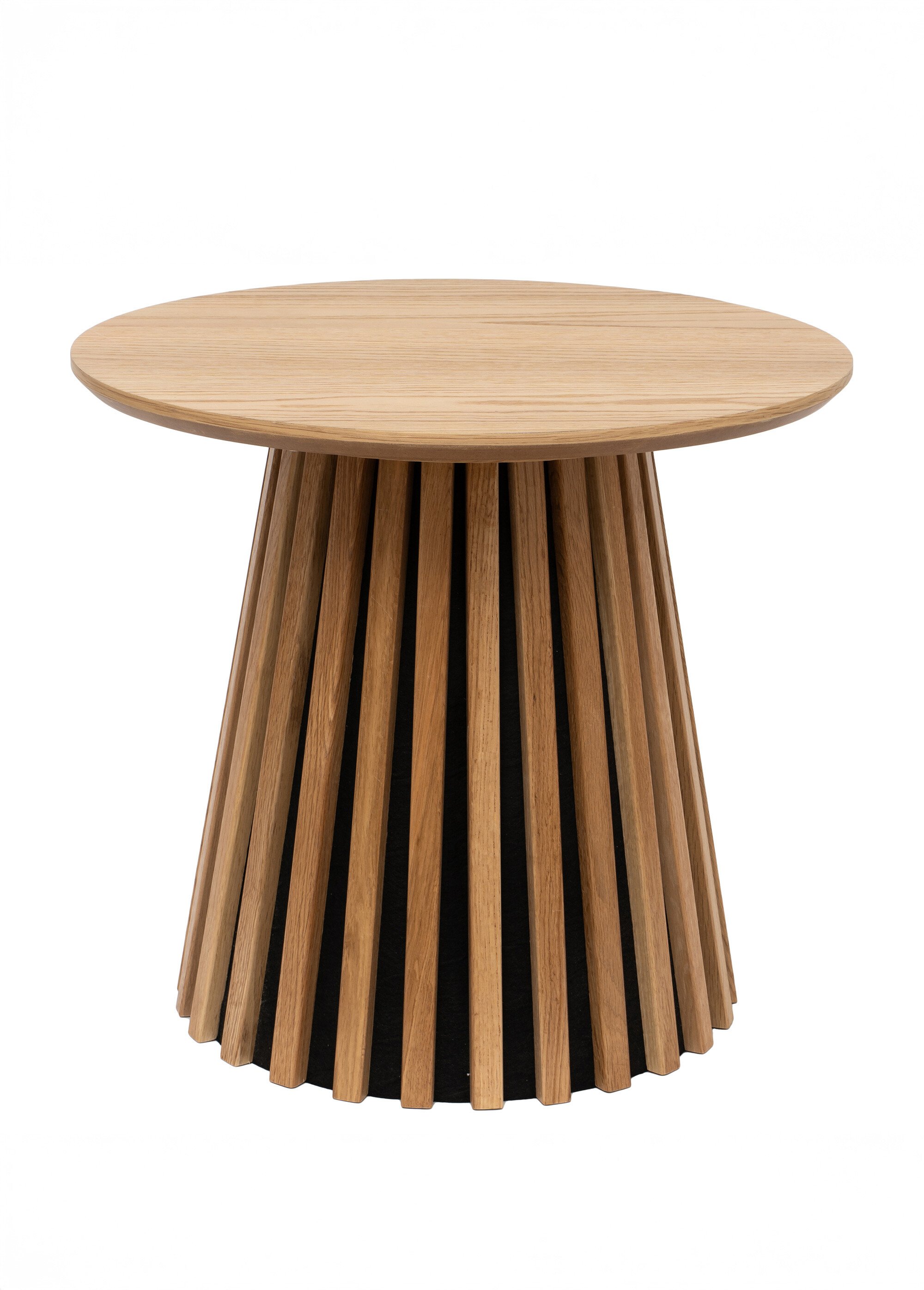 Table d'appoint, placage chêne clair MARRON HN-2102085 FA1