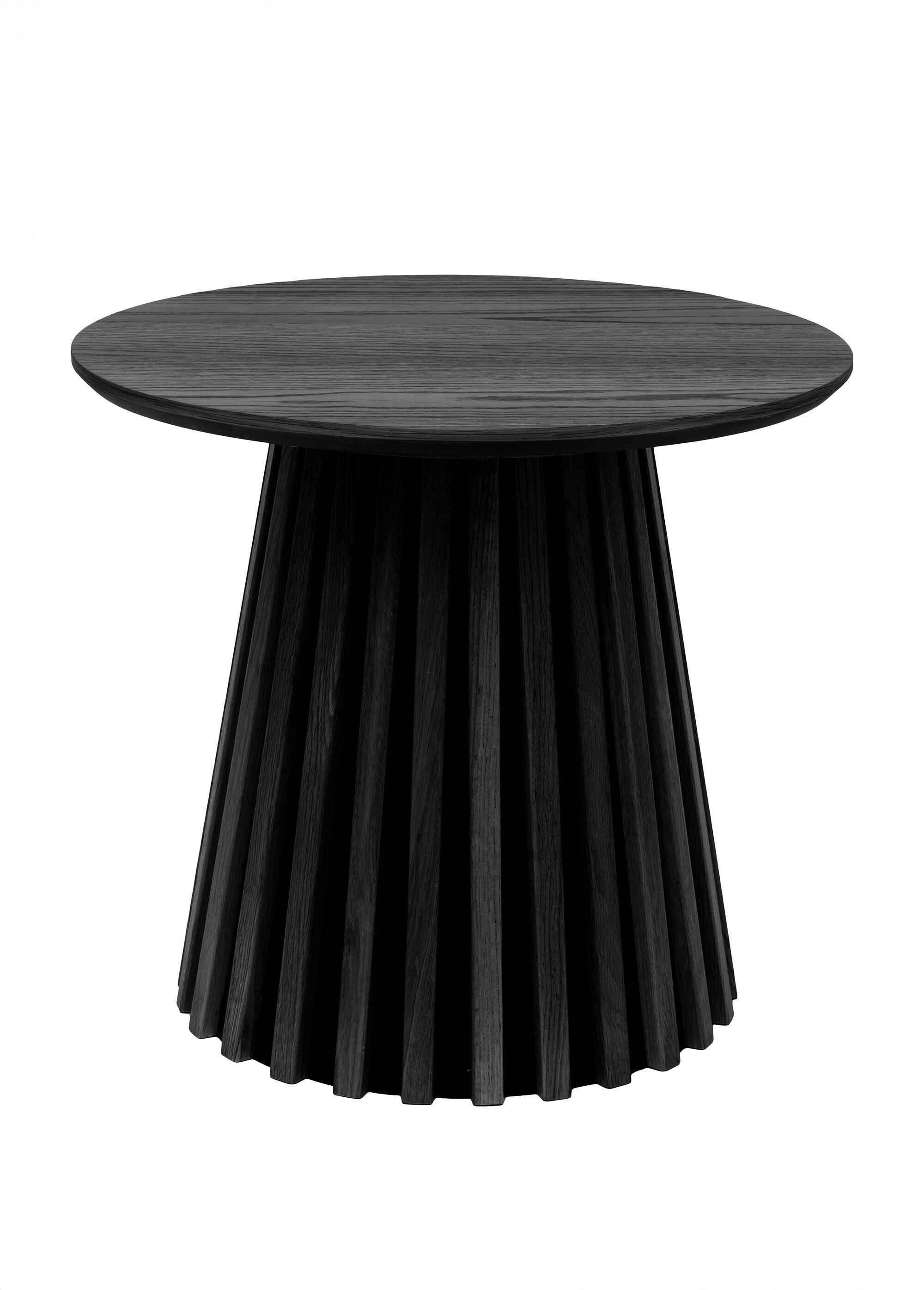 Table d'appoint, placage chêne foncé NOIR HN-2102087 FA1