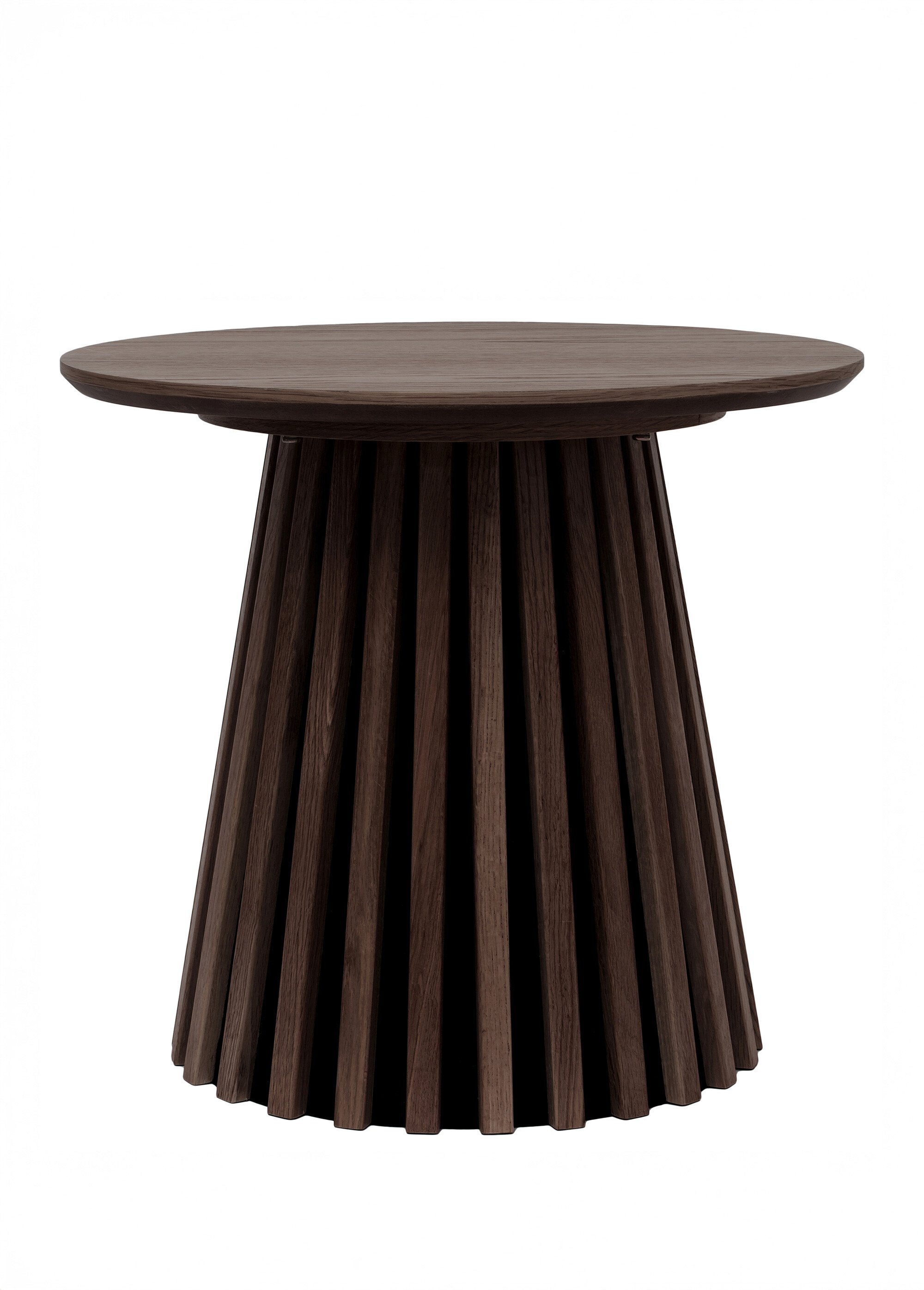 Table d'appoint, placage chêne moyen MARRON HN-2102086 DE1