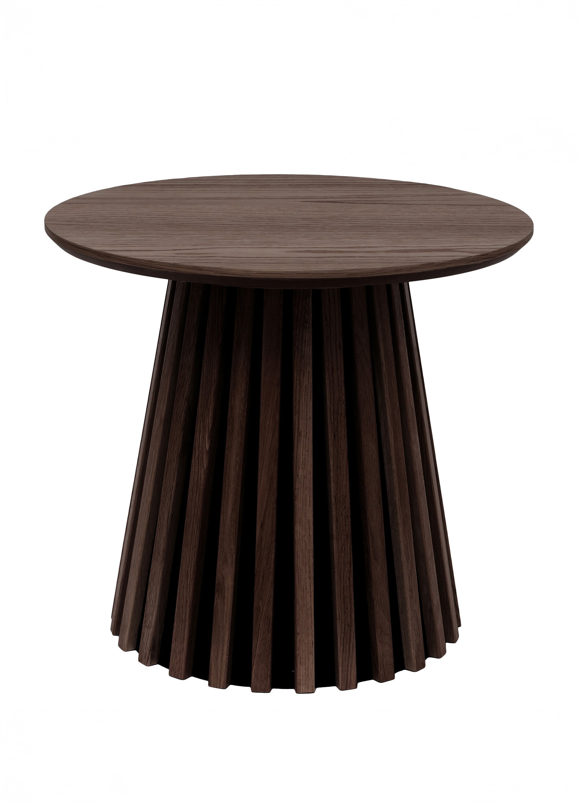 Table d'appoint, placage chêne moyen MARRON HN-2102086 FA1