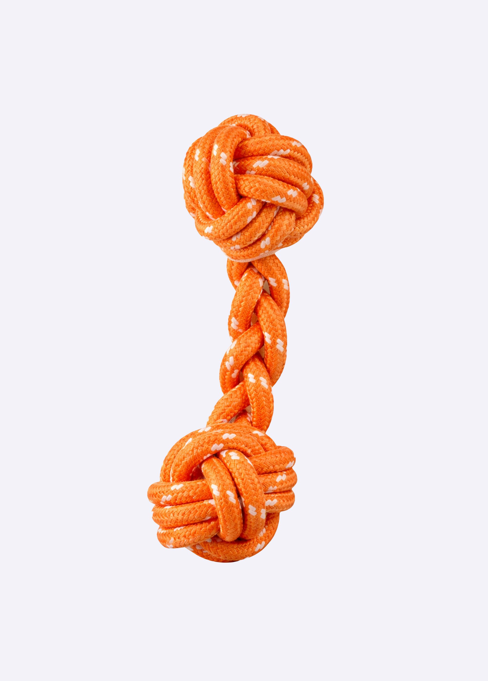Jouet pour chien, forme corde à noeuds ORANGE RIG-00005509EL FA1