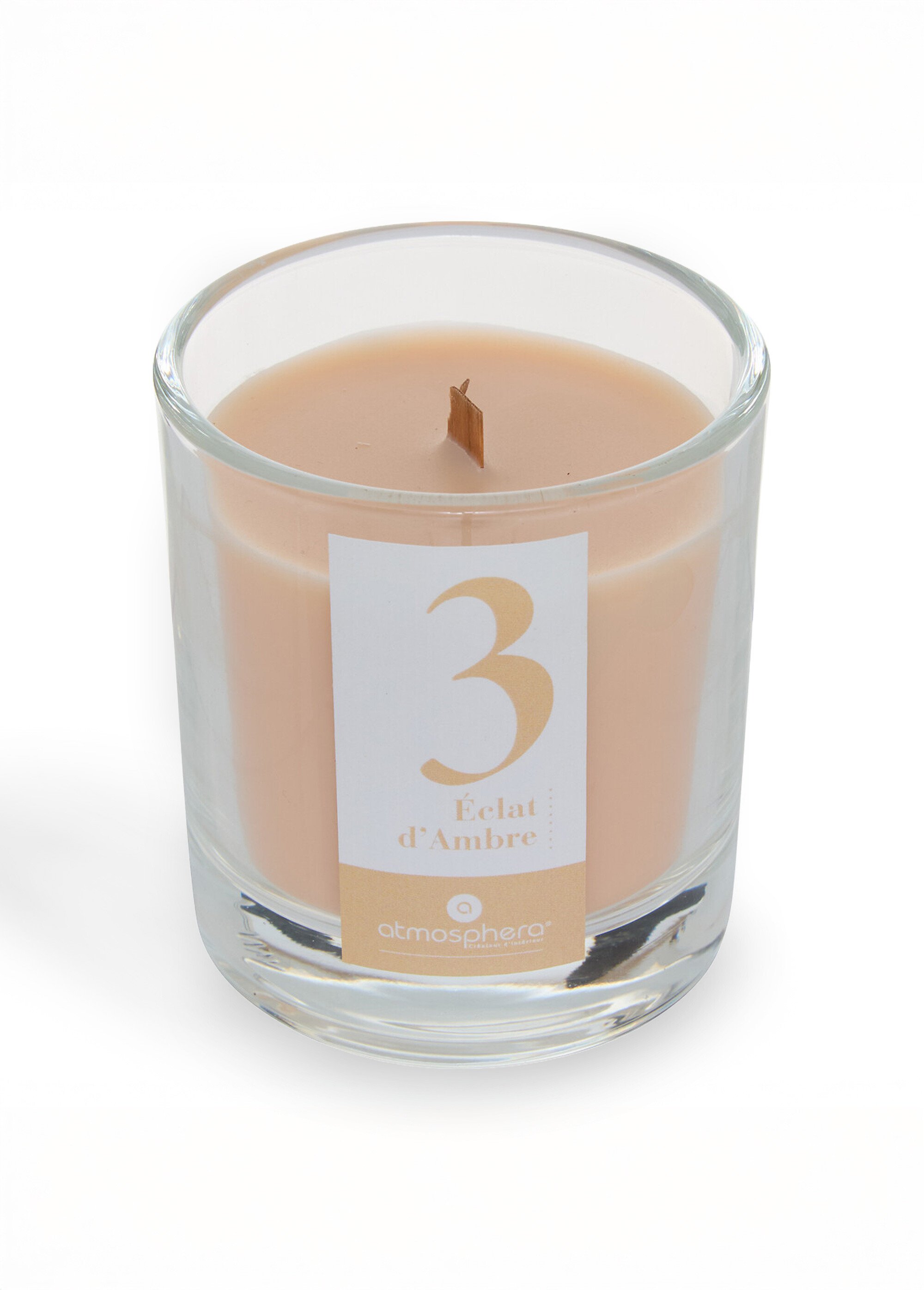 Bougie parfumée Numia en verre Orange JJA-214800 FA1