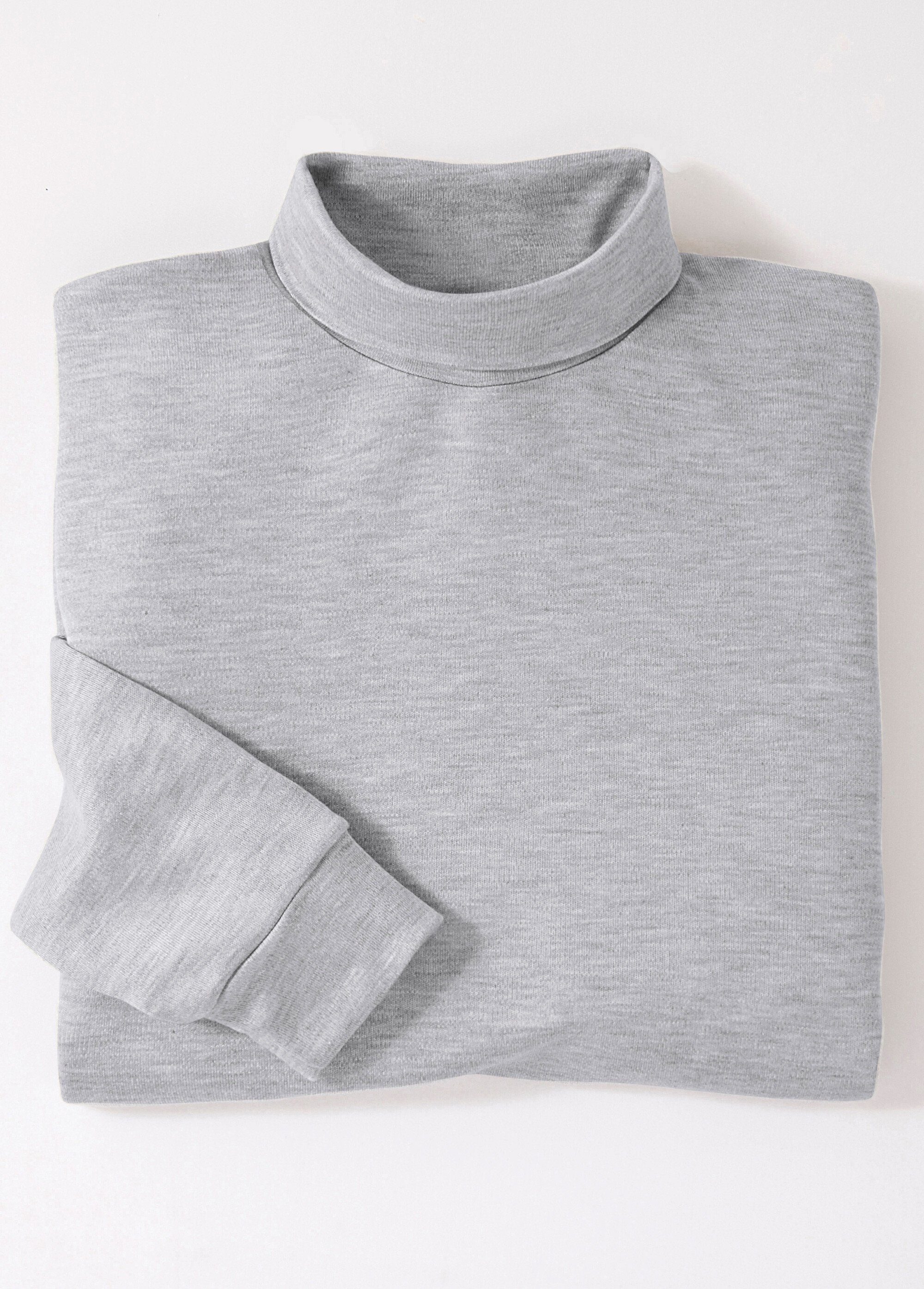 Lot de 2 sous-pulls col double en jersey