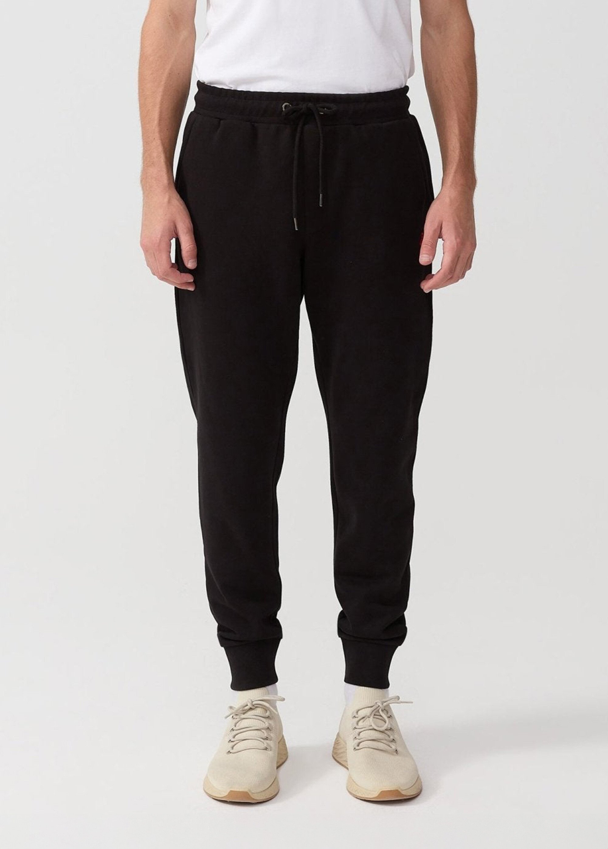 Pantalon sportswear en molleton Homme Noir MFKLEMAIRE FA1