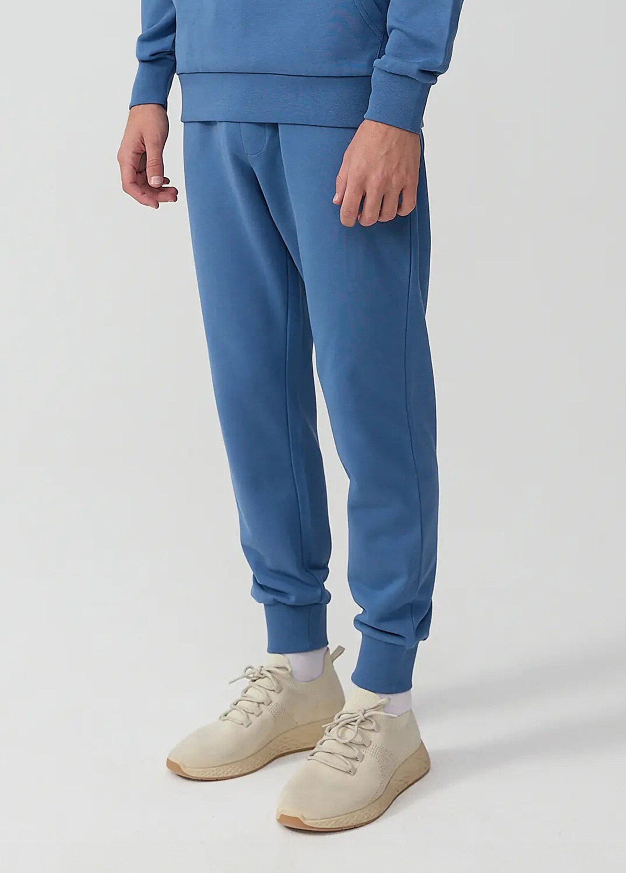 Pantalon sportswear en molleton Homme Bleu MFKLEMAIRE FA1