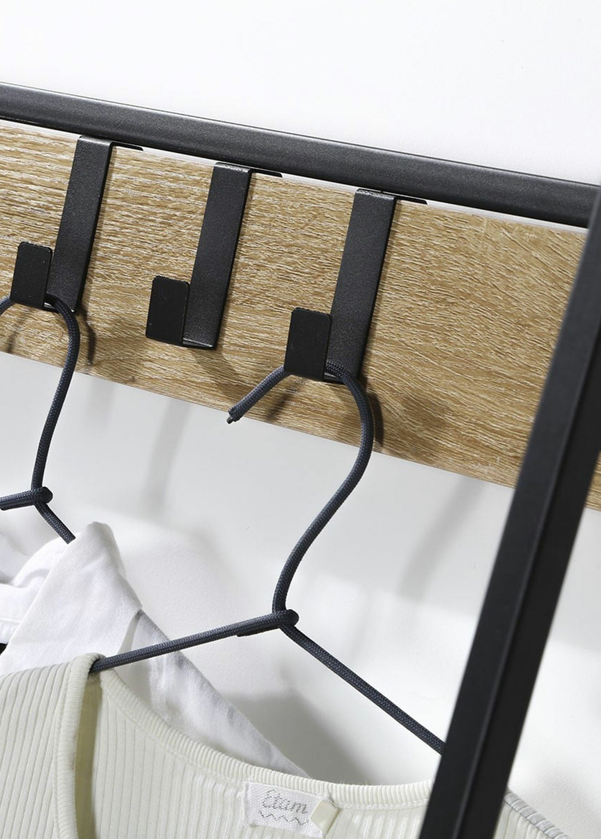 Penderie 5 niveaux + coffre à chaussures MARRON CAL-12149133 DE2