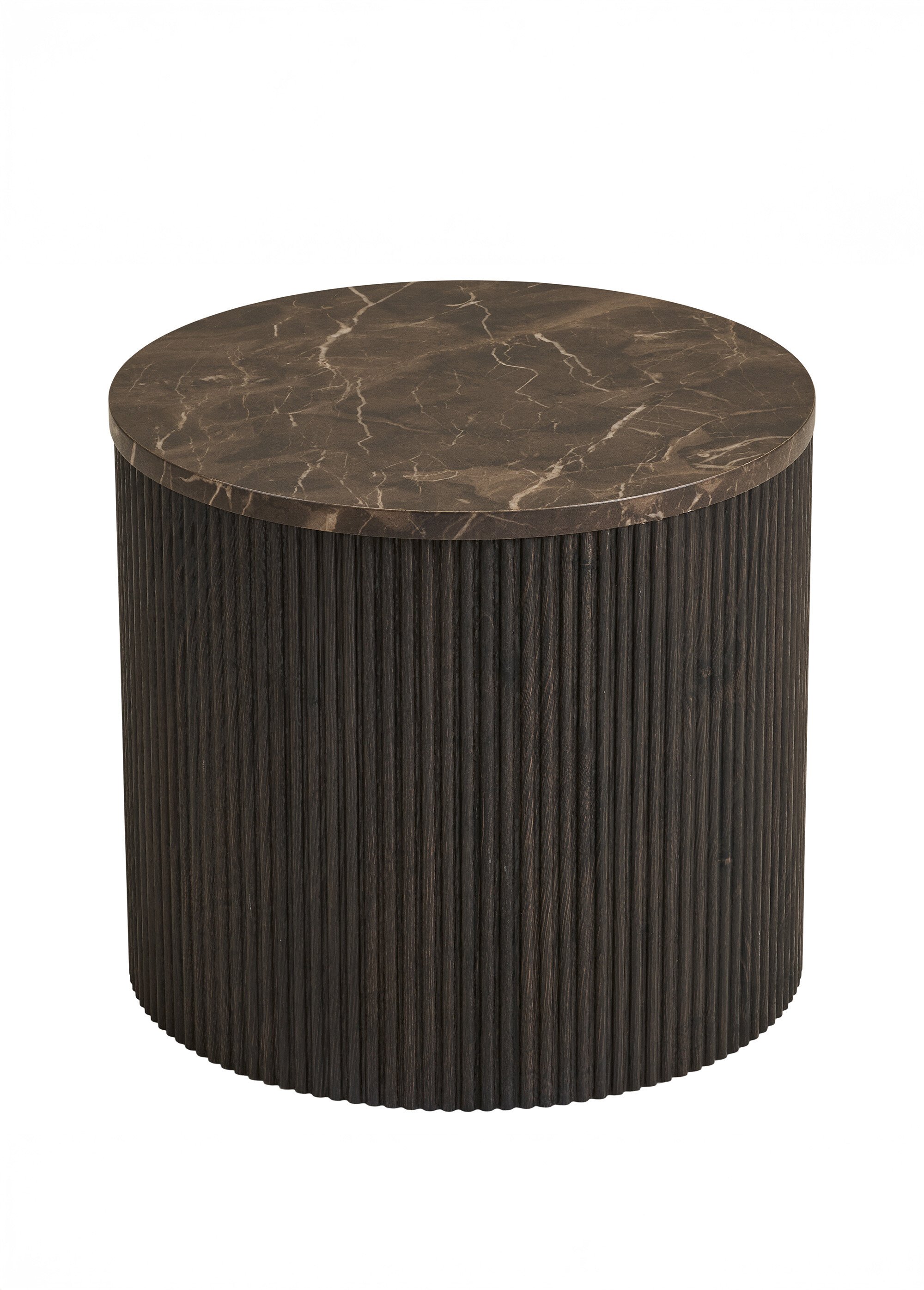 Petite table d'appoint façon marbre