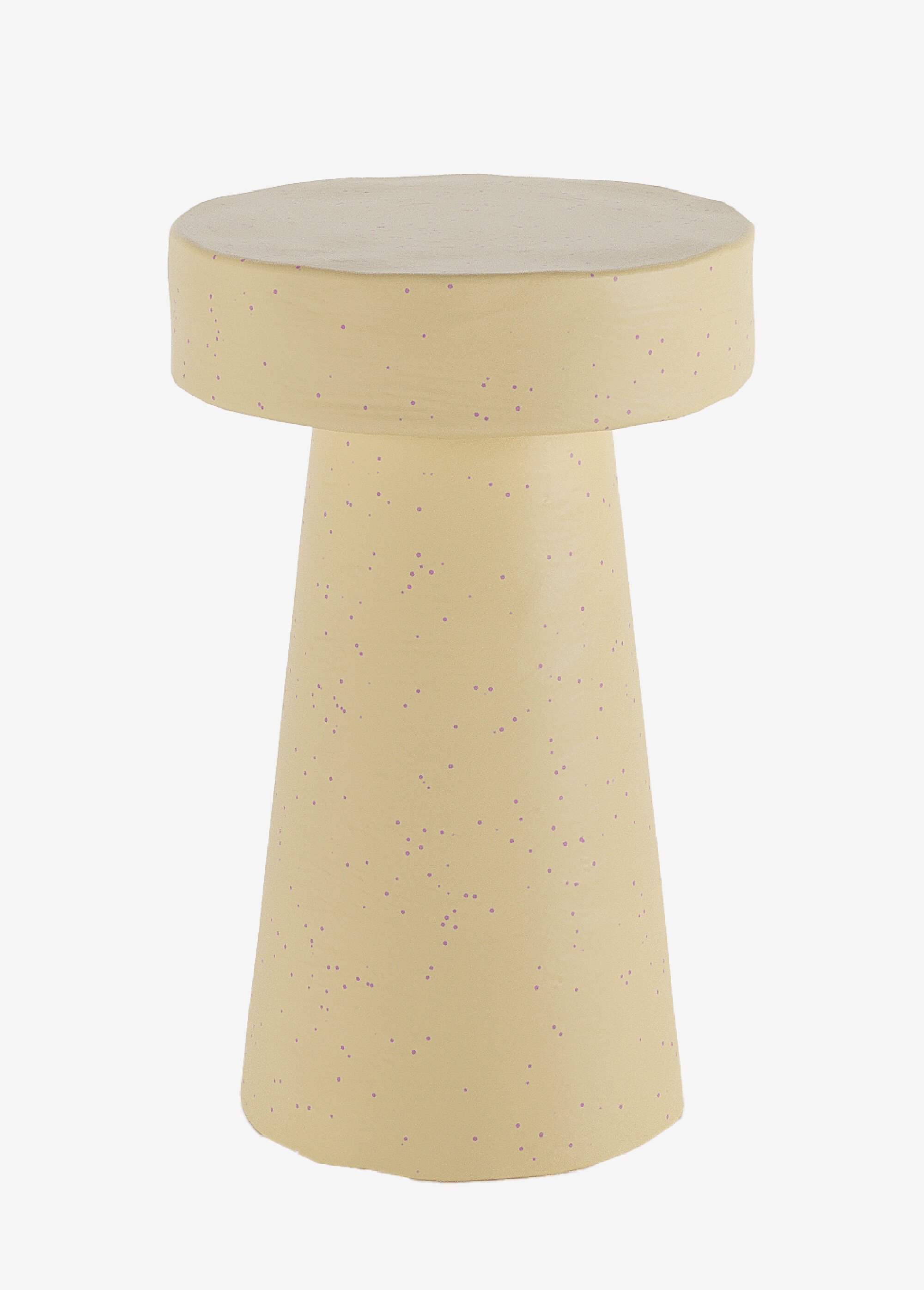 Petite table d'appoint mouchetée design ROSE POT-ANEMONE FA1