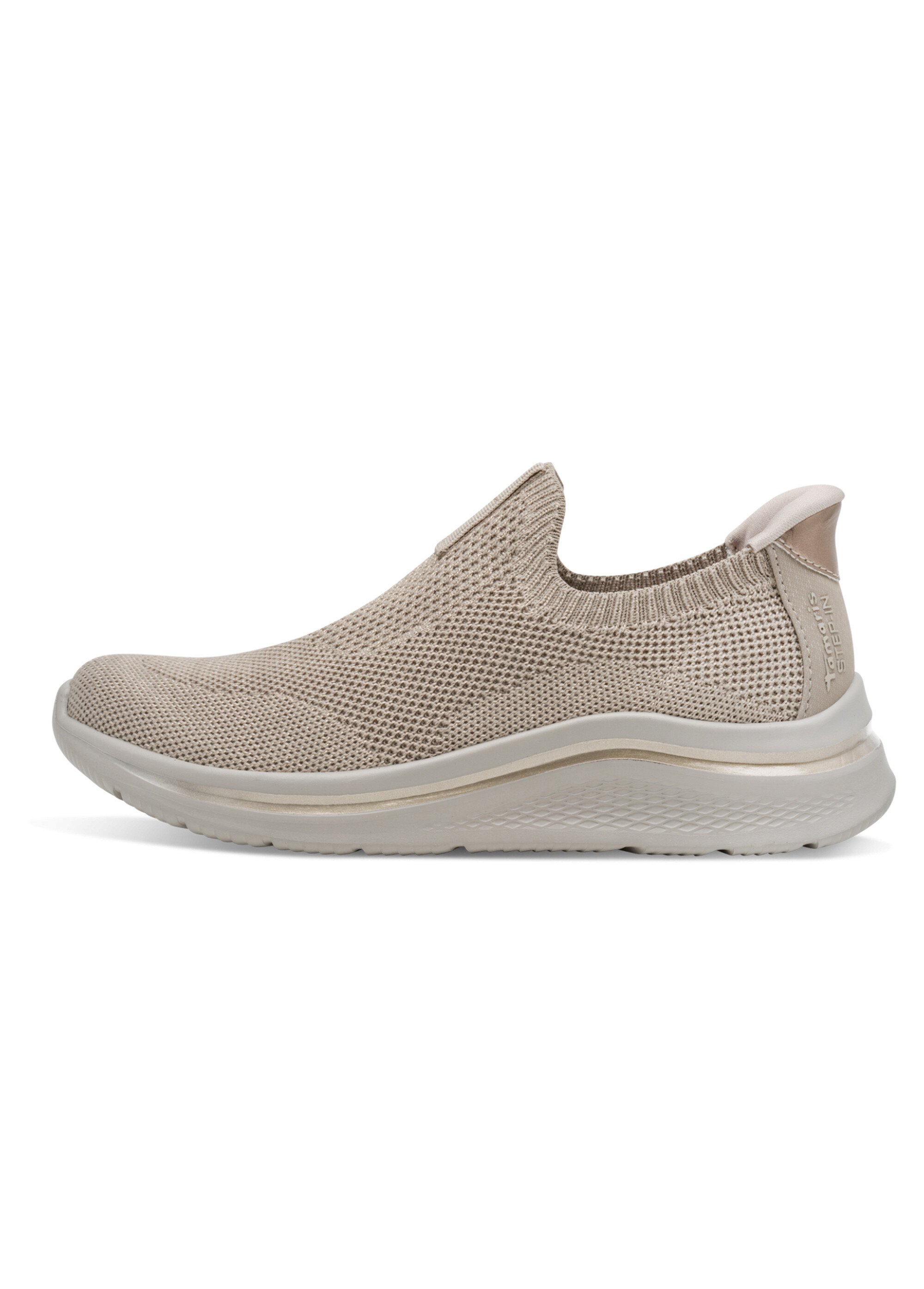 Sneakers sporty à enfiler en maille mesh Femme Marron TAM88470646 GA1