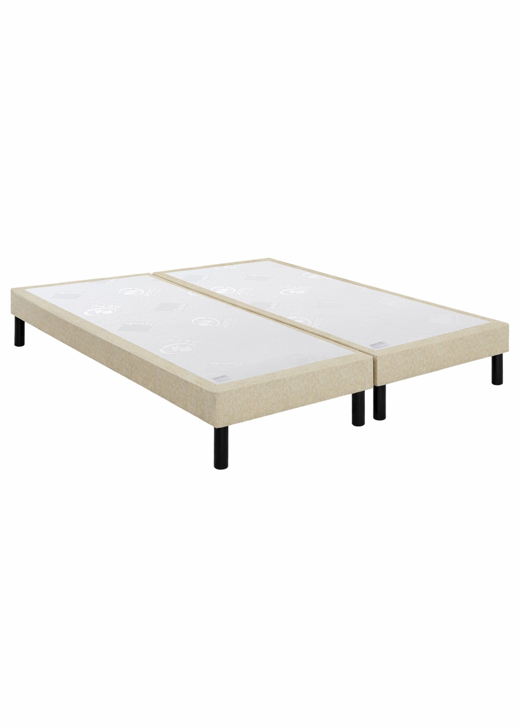 Sommier tapissier épaisseur 16cm BEIGE EPE-SOM-BRISTOL FA1
