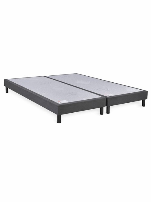 Sommier tapissier épaisseur 16cm GRIS EPE-SOM-BRISTOL FA1