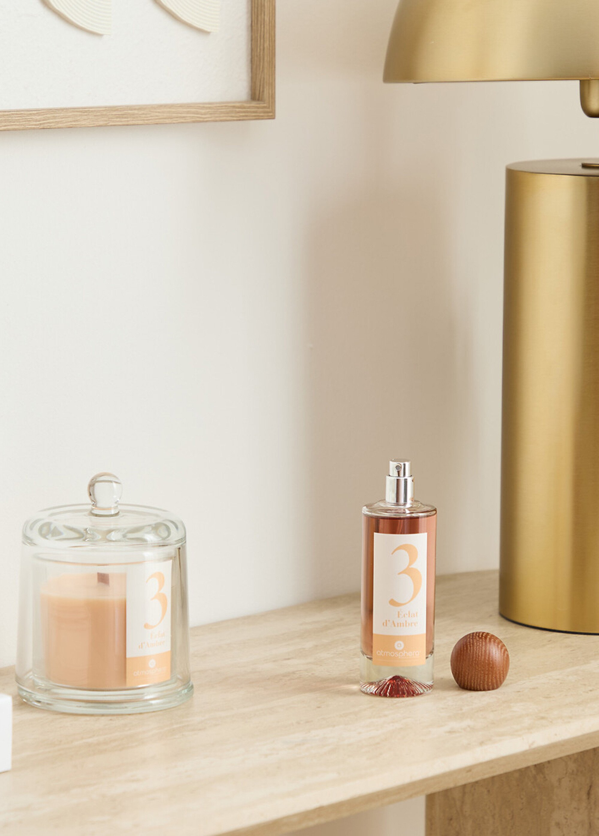 Spray parfumé Numia en verre Beige JJA-214803 SI1