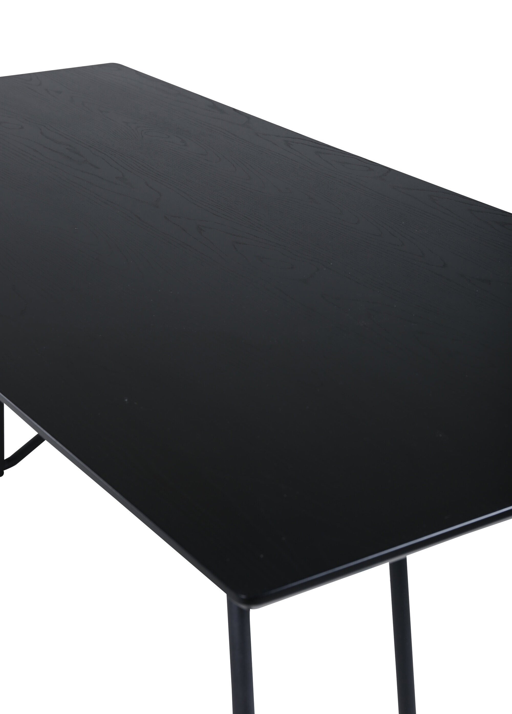 Table à manger avec piètement métal NOIR VEN-15574-888 DE5