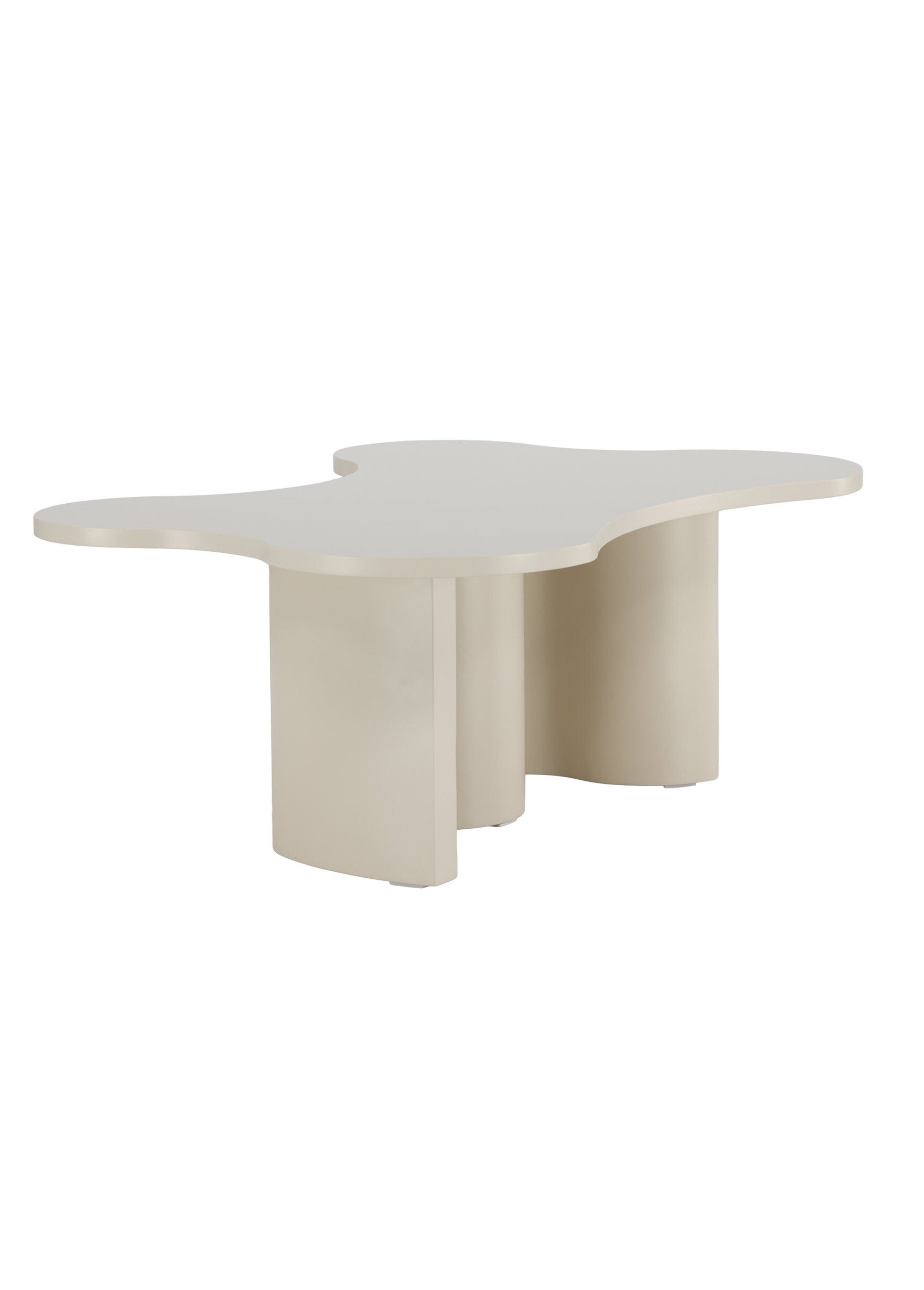 Table basse au design organique BEIGE VEN-62340-102 DE3