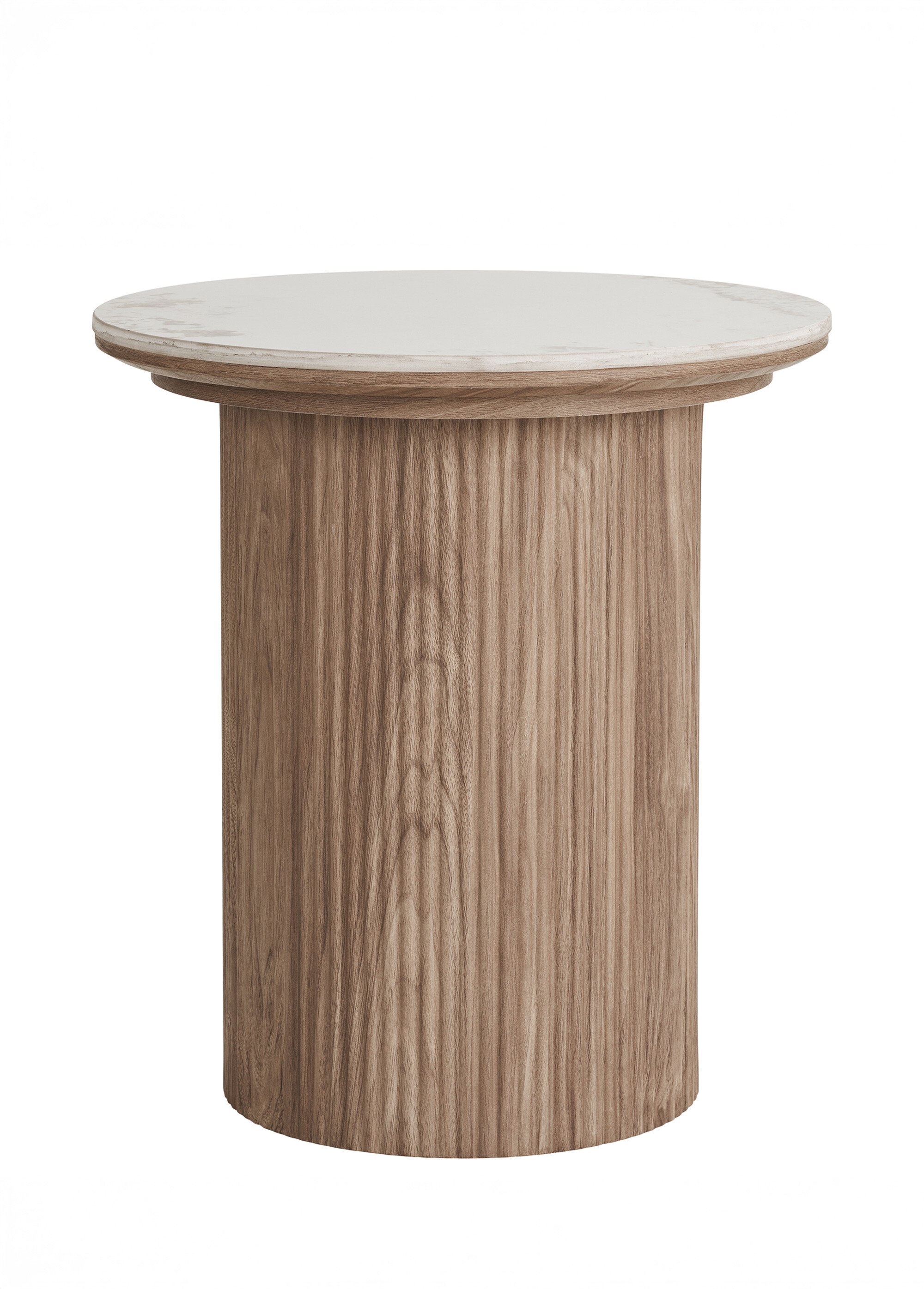 Table d'appoint haute, dessus céramique MARRON HN-2151045 DE1