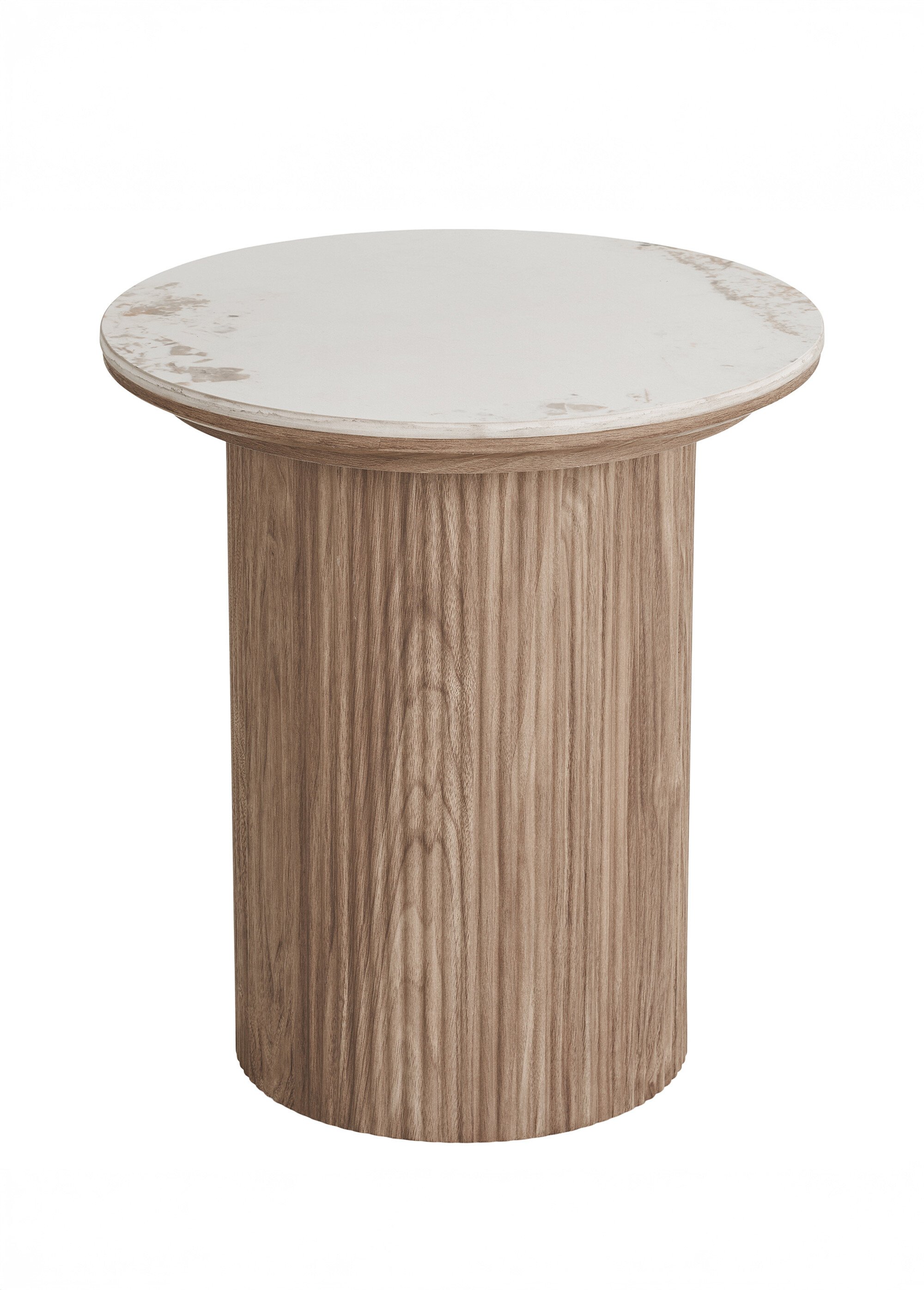 Table d'appoint haute, dessus céramique MARRON HN-2151045 FA1