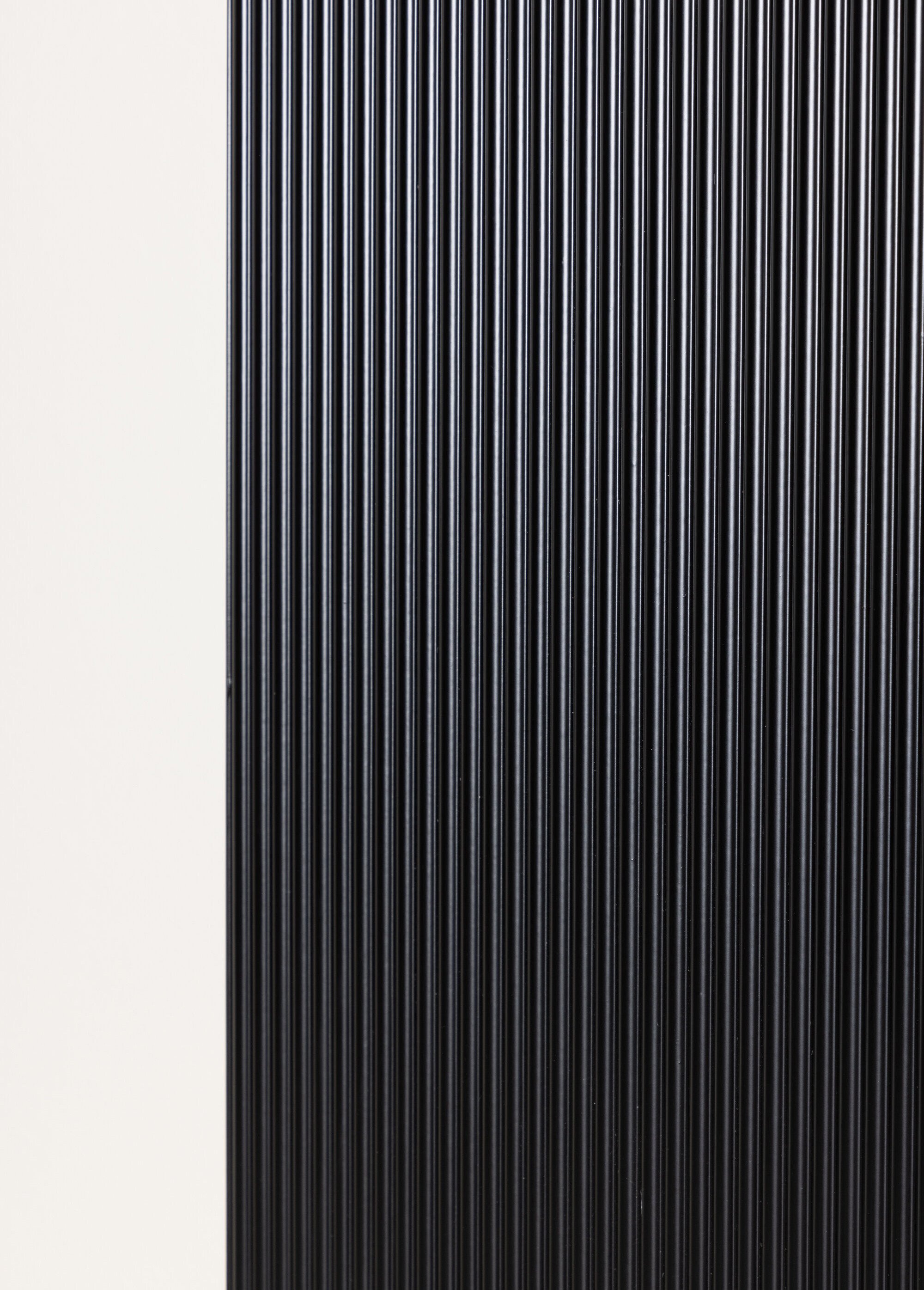 Table de bar haute, piètement rainuré NOIR VEN-61118-100 DE4