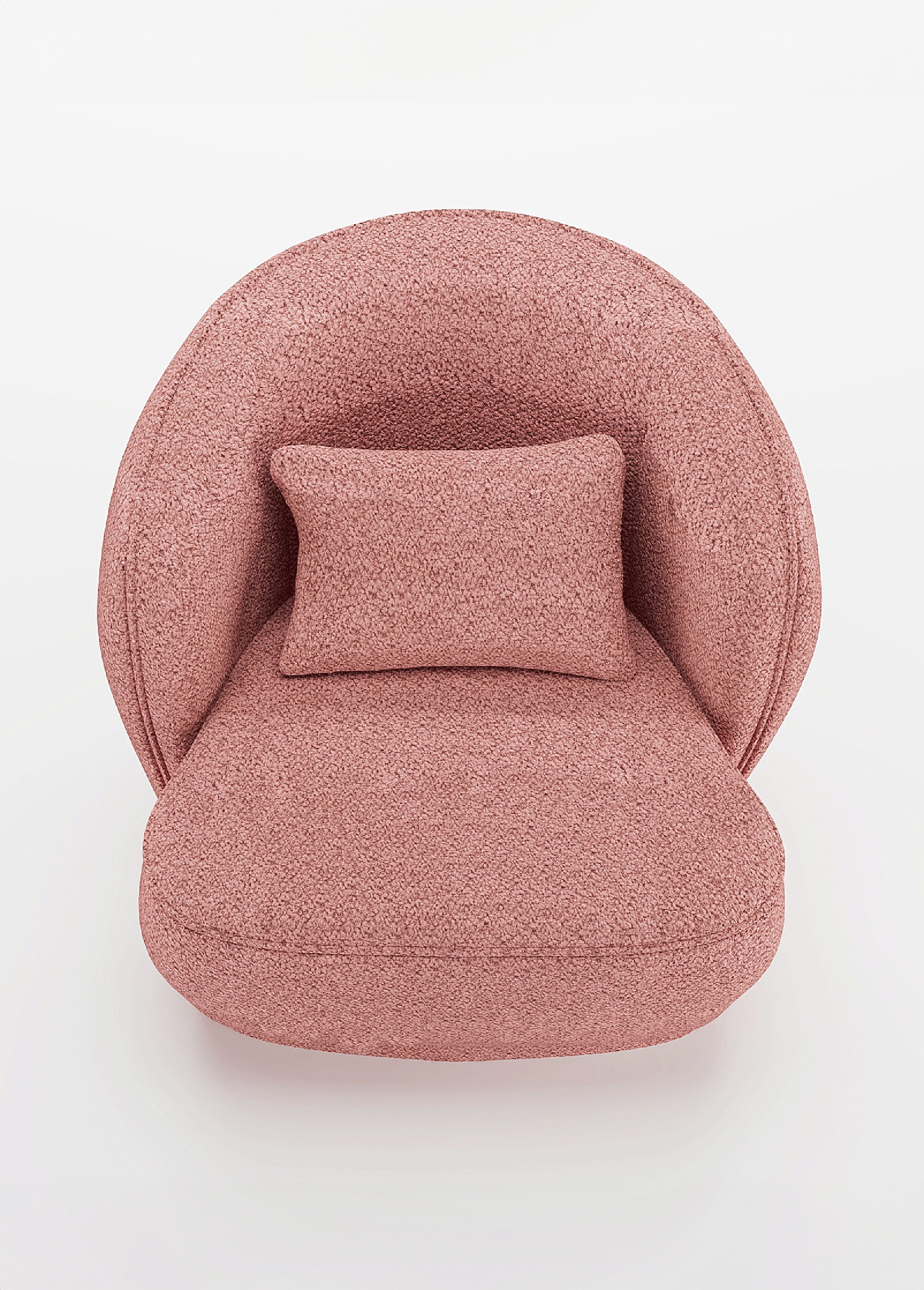 Fauteuil cocooning au look design ROSE POT-PABLO OV1