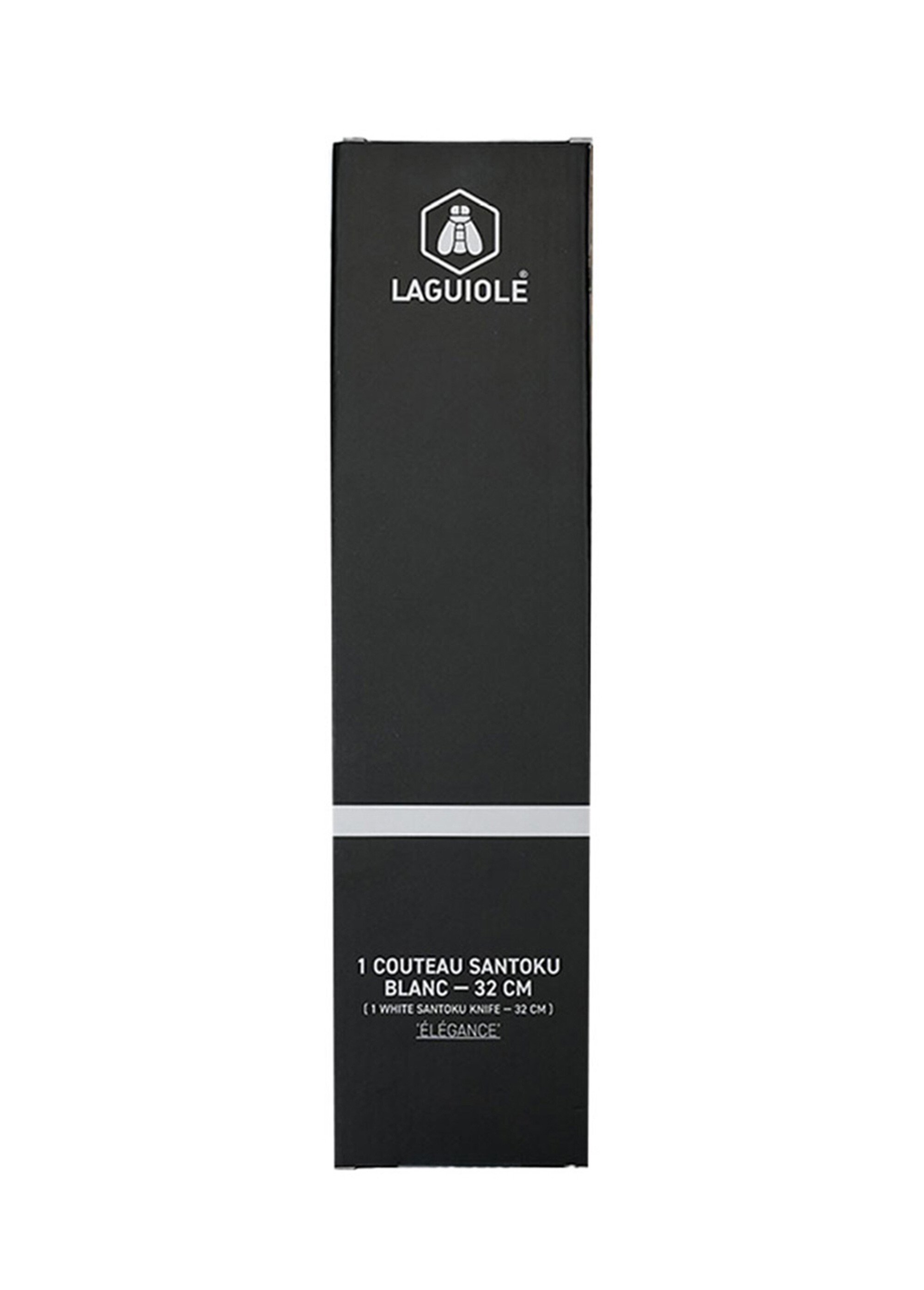 Grand couteau Santoku lame forgée, Elégance Blanc 9171925 DE1