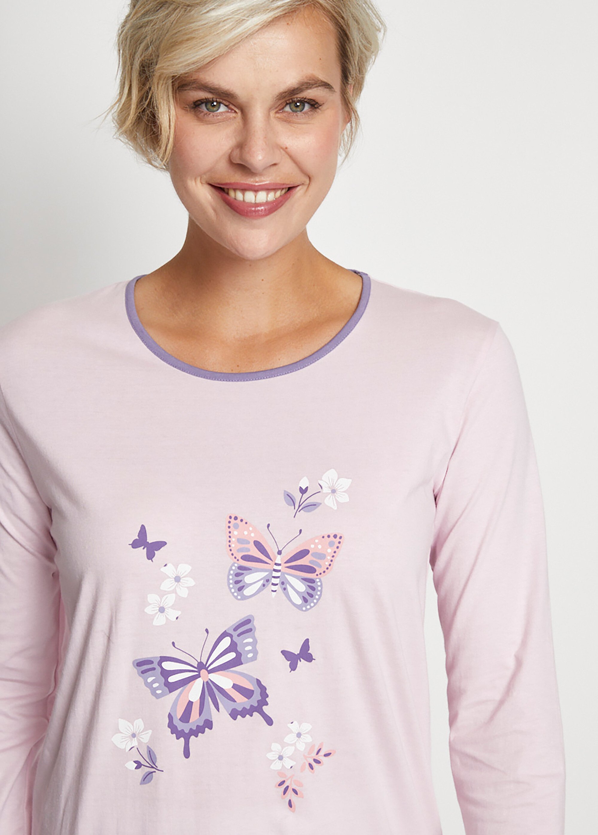 Haut de pyjama manches longues