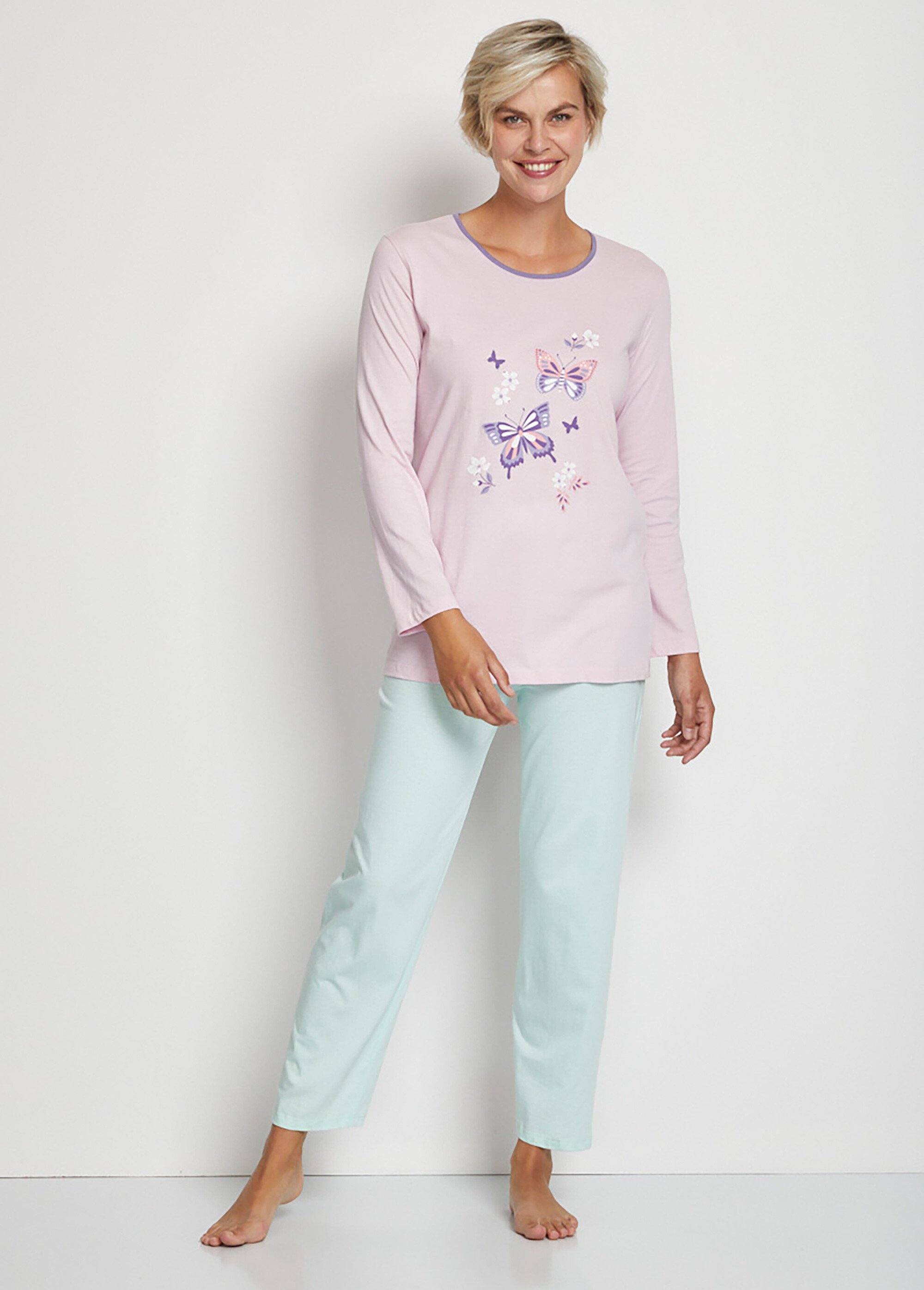 Haut de pyjama manches longues