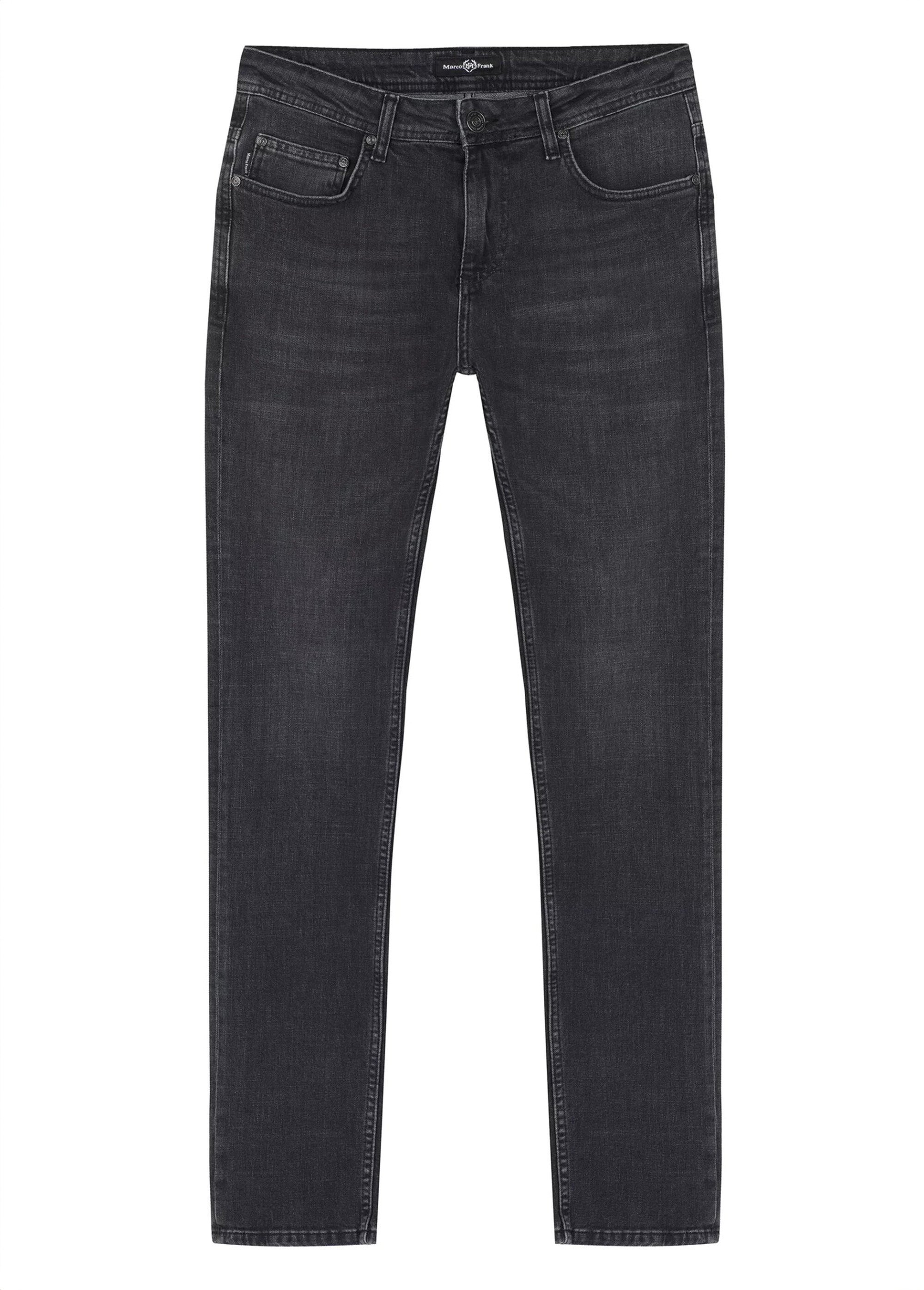 Jean 5 poches en denim, coupe fittée Homme Gris MFKNICHOL AP1