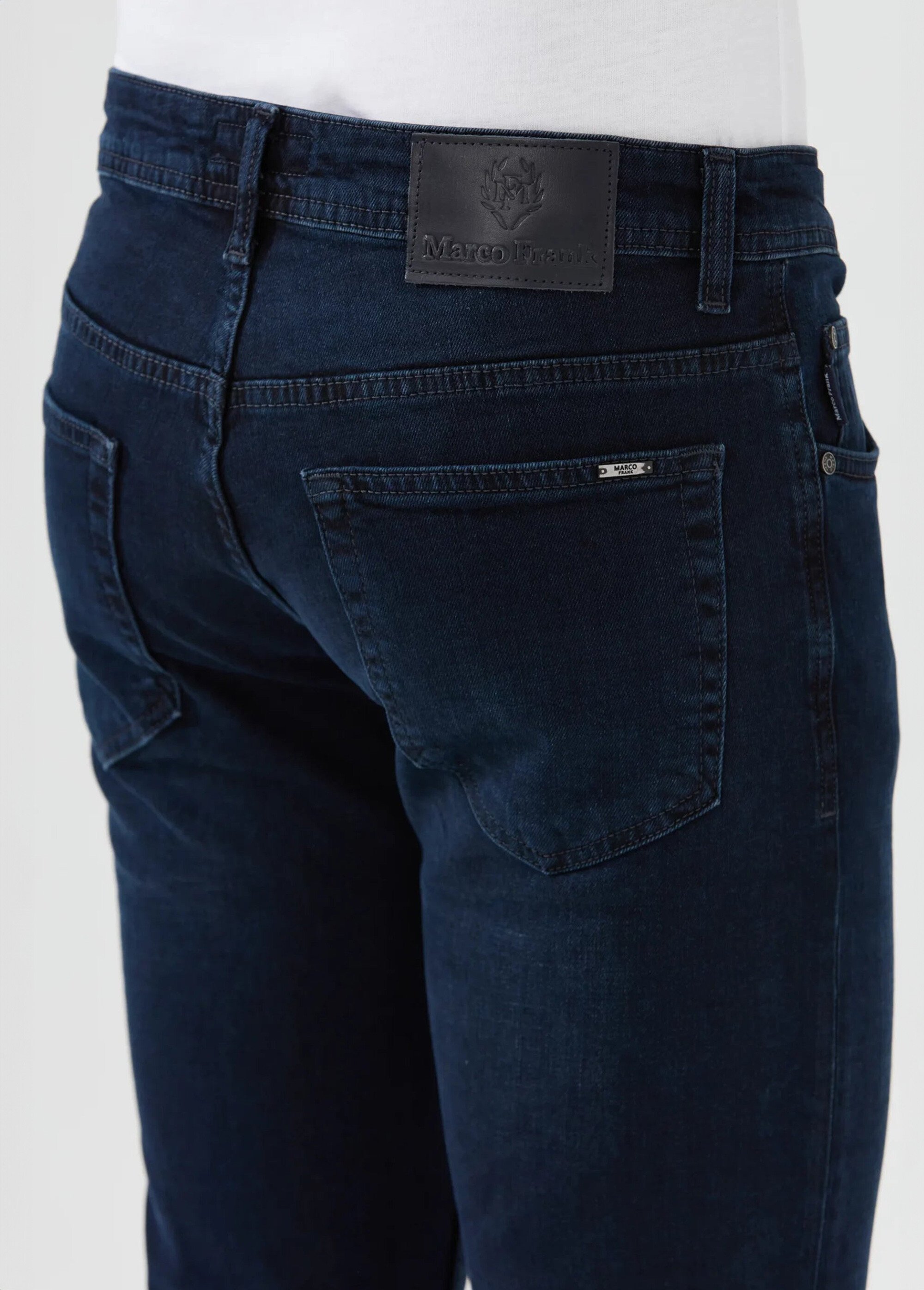 Jean 5 poches en denim, coupe fittée Homme Bleu MFKNICHOL DO1