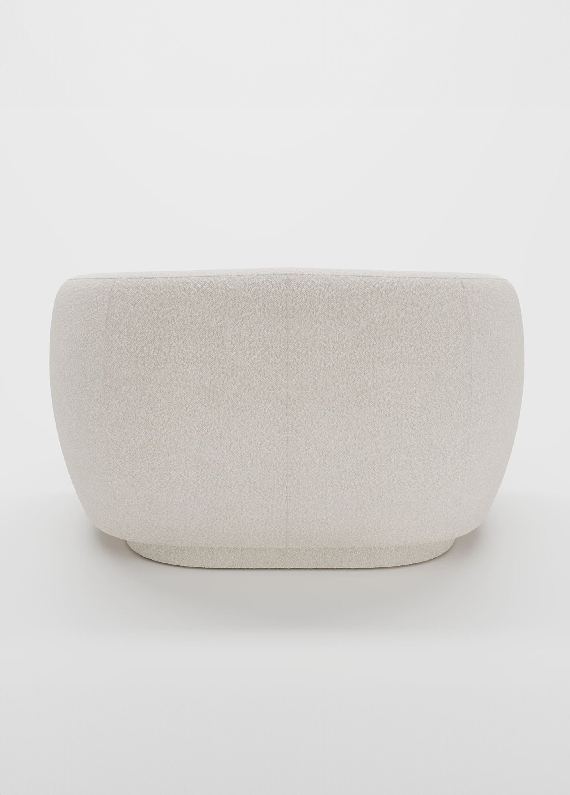 Large fauteuil lounge confortable BEIGE POT-JOSHUA DO1