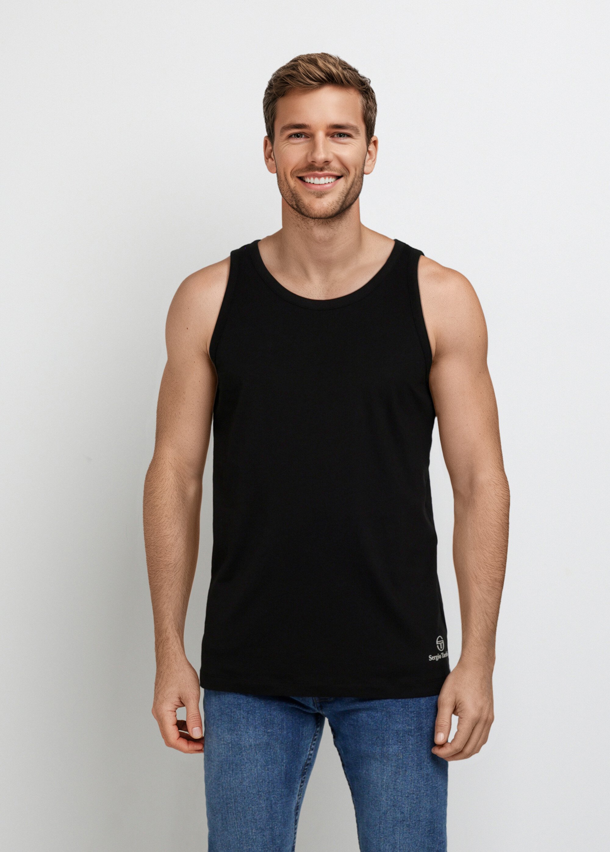 Maillot de corps forme débardeur, foncé