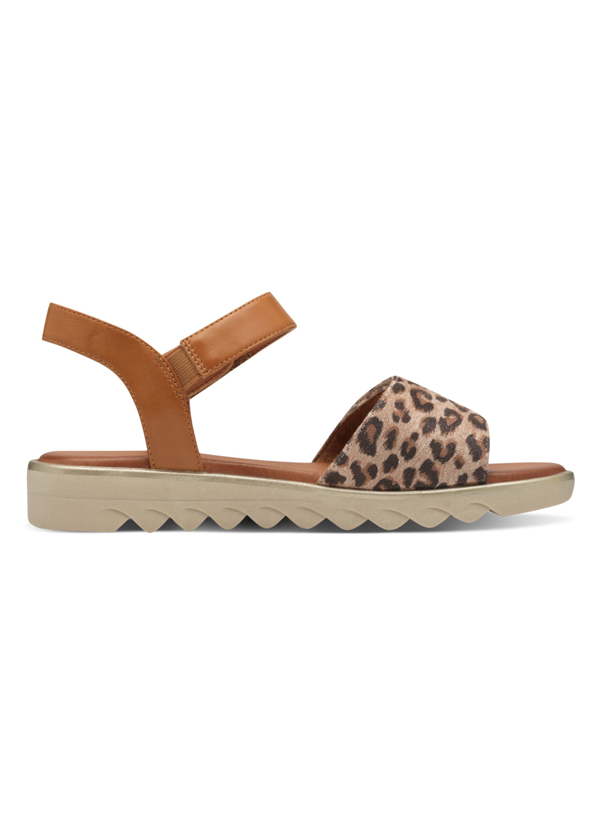 Sandales confortables semelle compensée Femme Noir JAN82827544 DR1