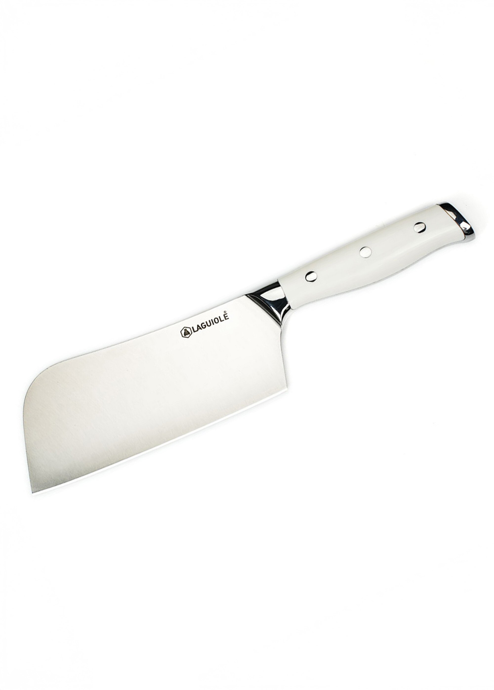 Couperet lame forgée acier, Elégance Blanc 9171945 FA1