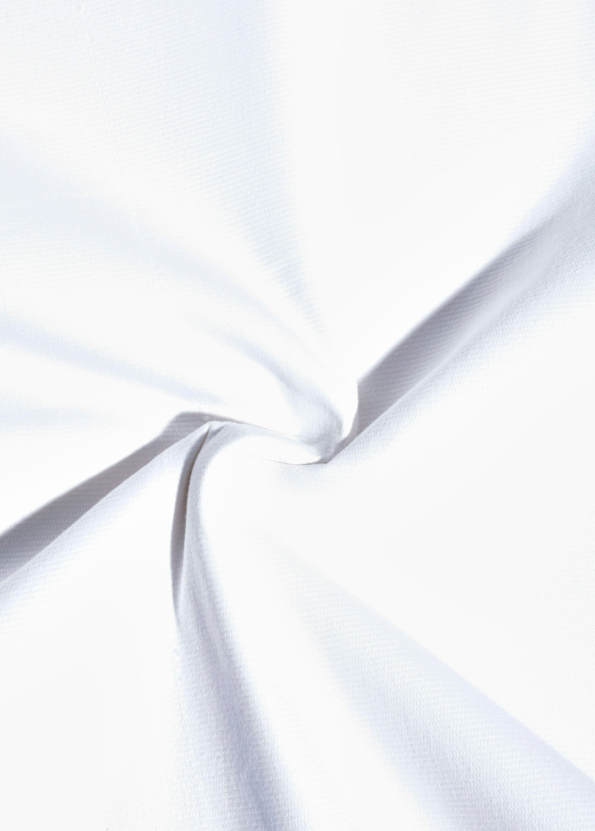 Coupon tissu coton, aspect natté